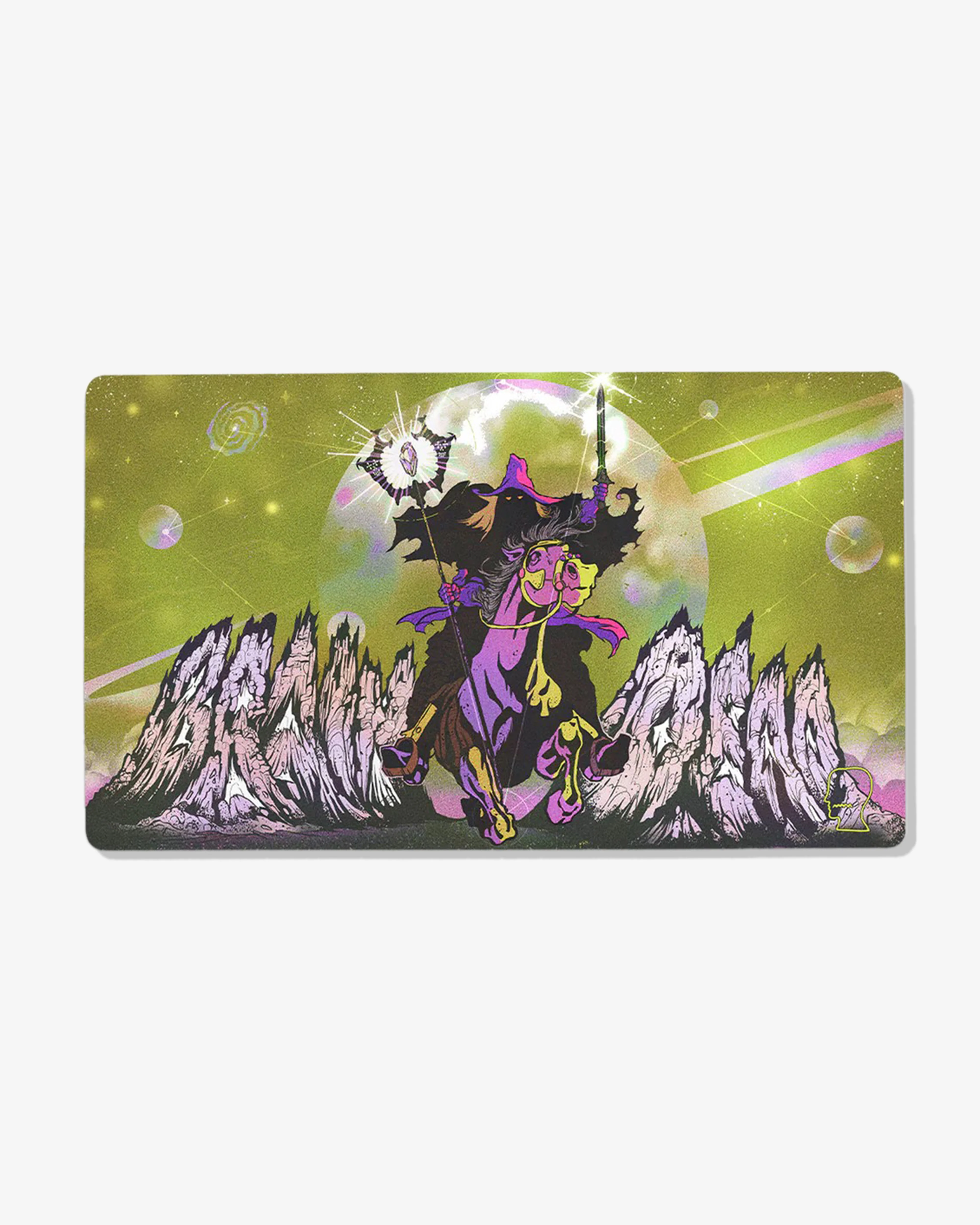 Brain Dead - Intrepid Horseman Playmat - (Green/Multi)