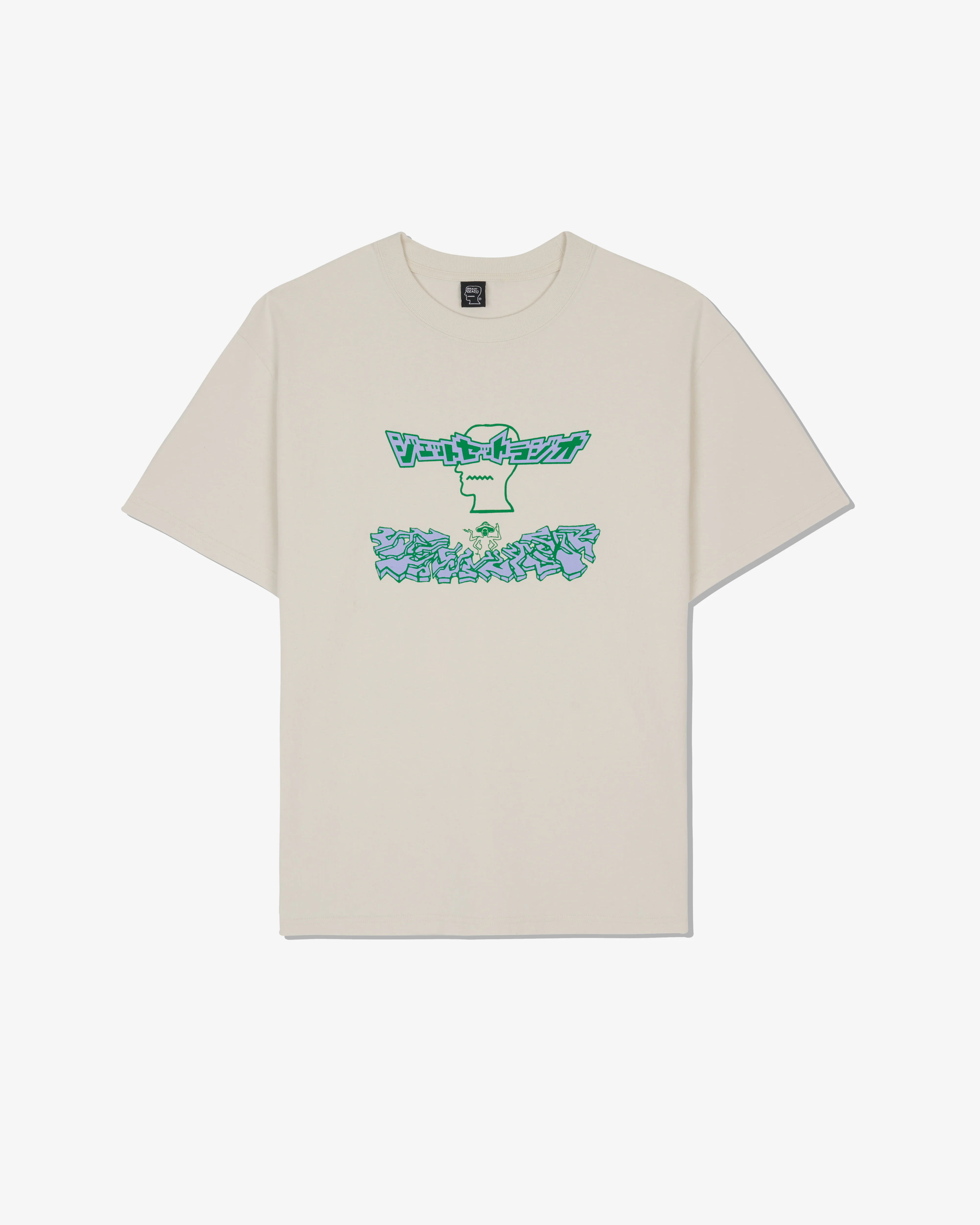 Brain Dead x Sega - Men's Jet Set Radio T-Shirt - (Natural)
