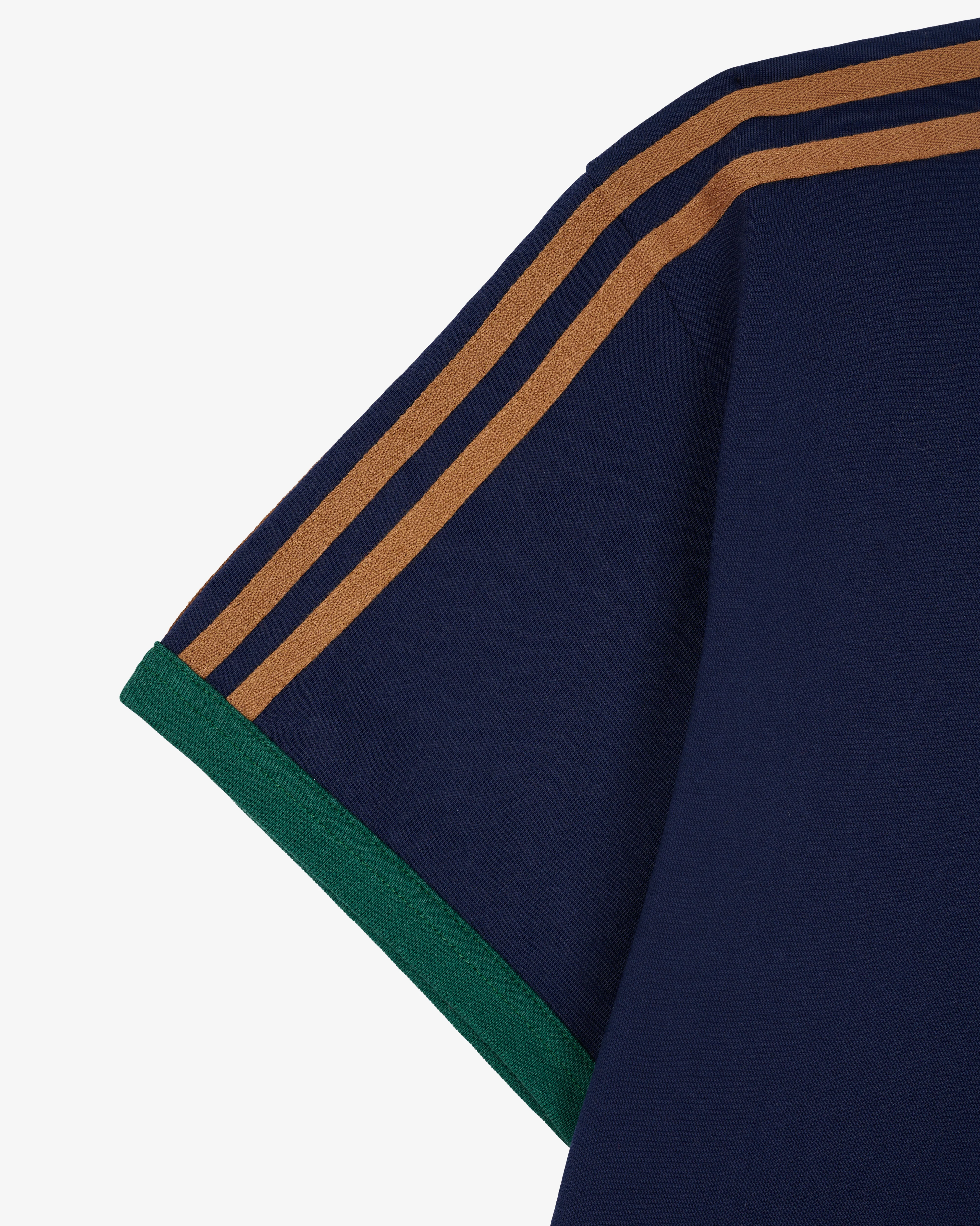 Brain Dead x Adidas - Men's Lockup T-Shirt - (Navy) - Image 4