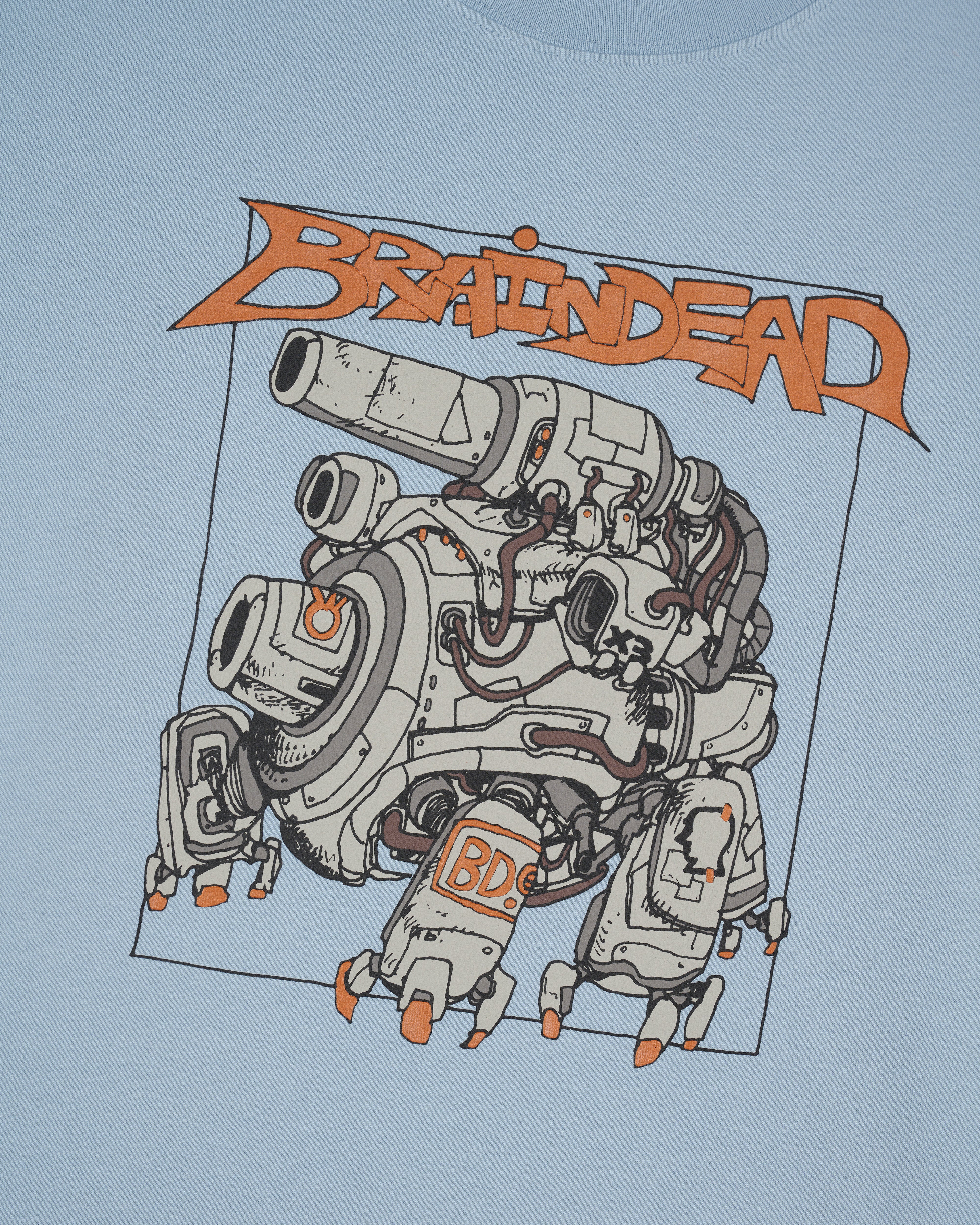 Brain Dead - Men's Mech Tank T-Shirt - (Slate) - Image 3