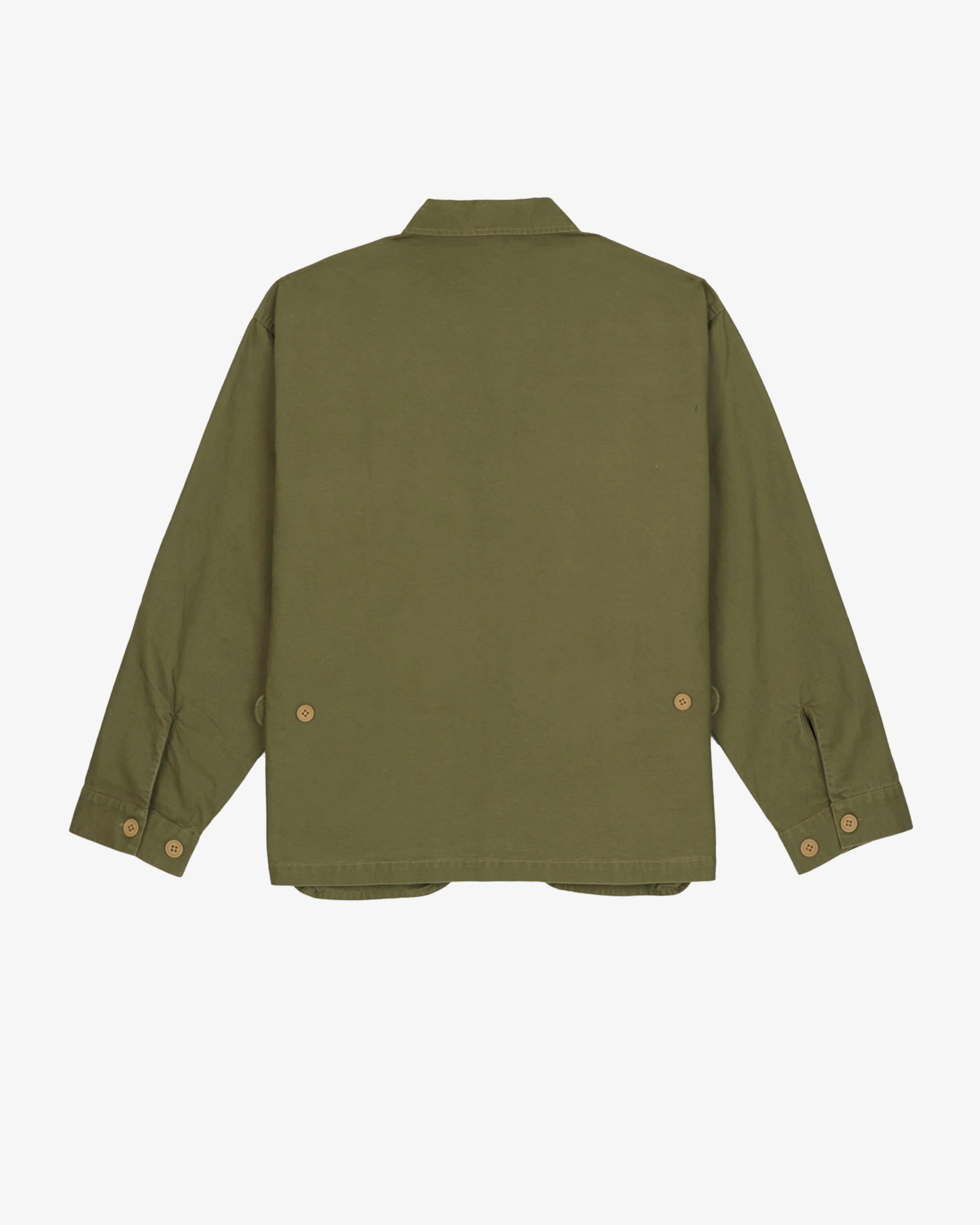 Brain Dead - Men's Military Shirt Jacket - (Army) - Image 2