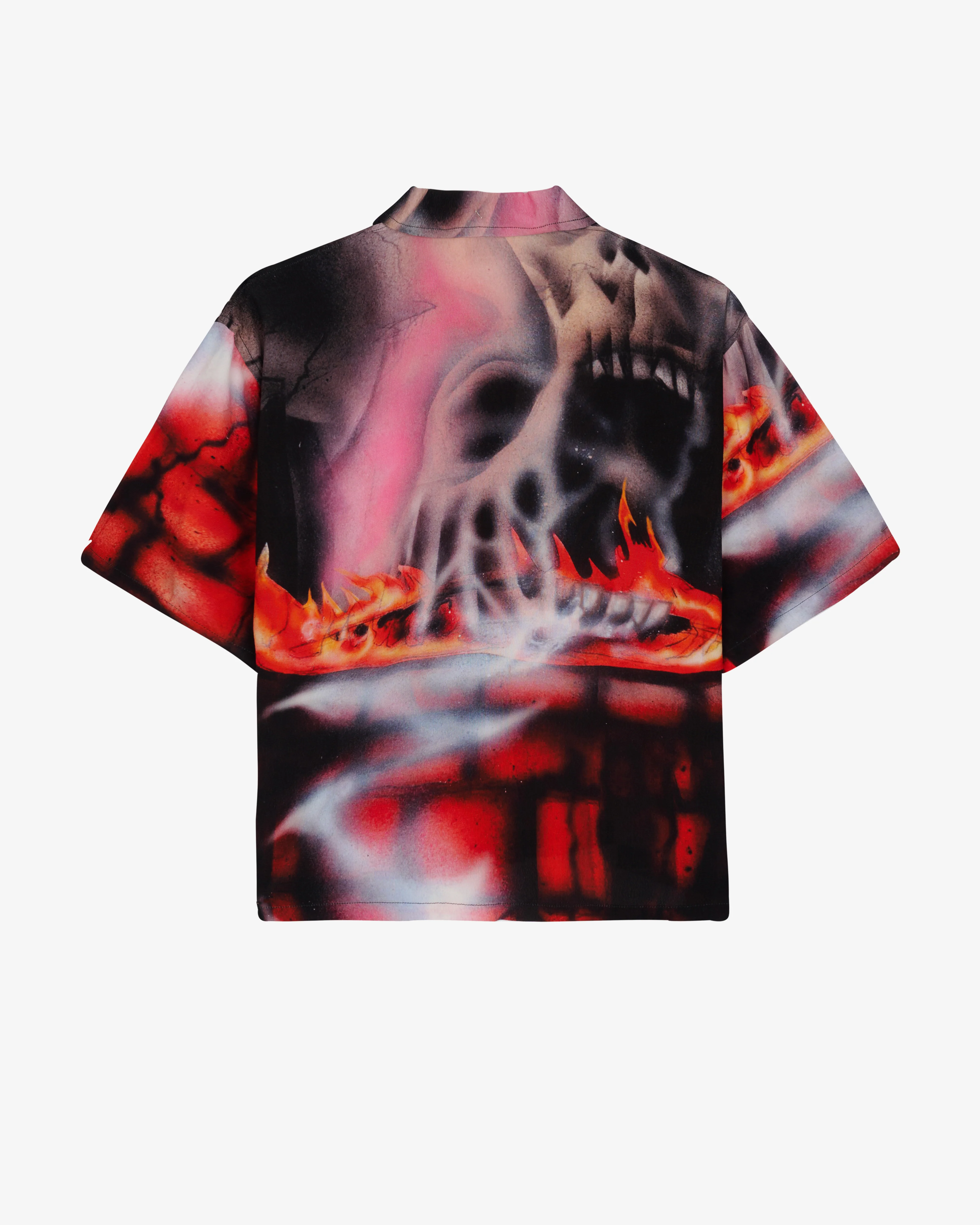 Brain Dead - Men's Magic: The Gathering Miren, The Moaning Well Button Up - (Multi) - Image 2