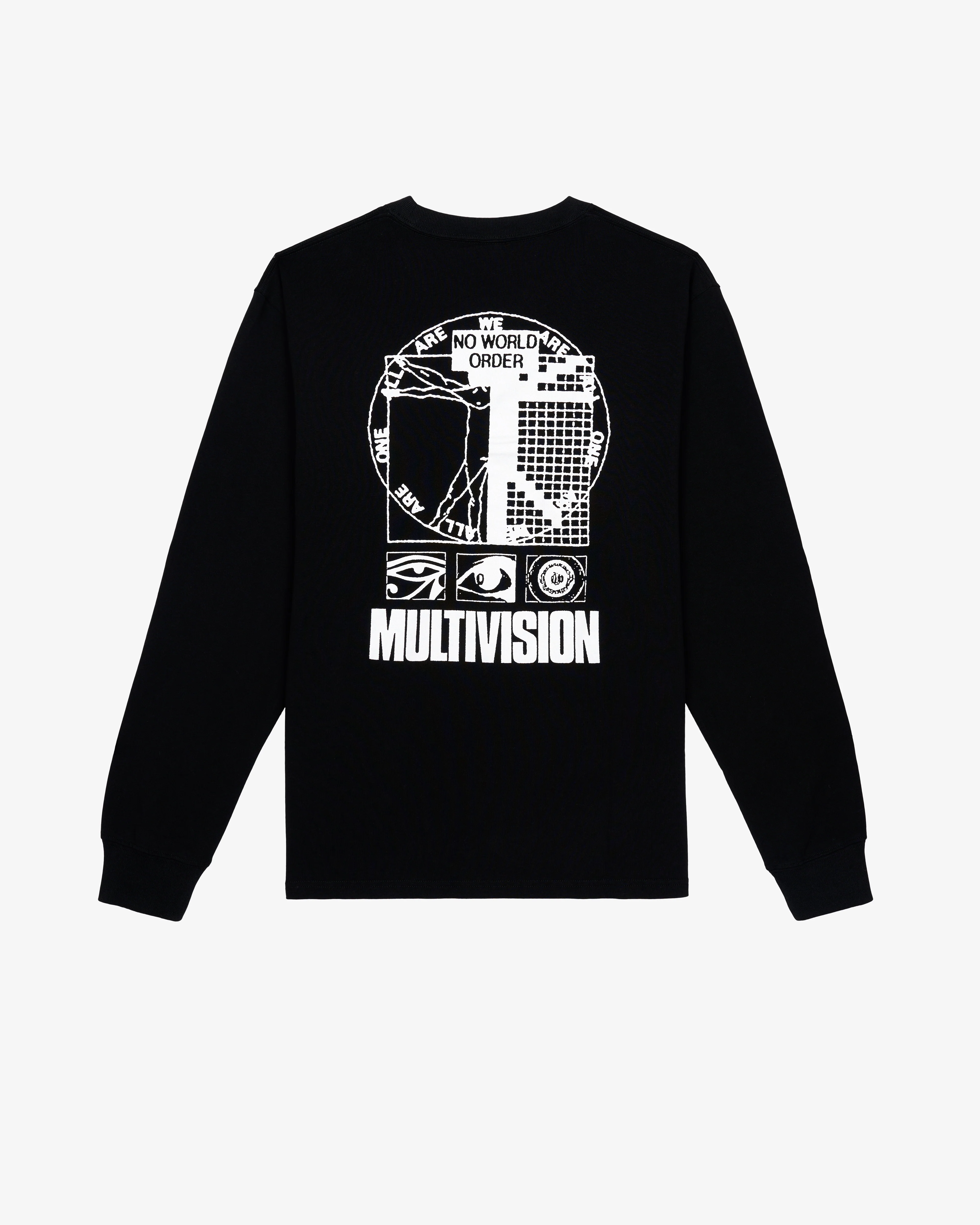 Brain Dead - Men's Multi Vision Long Sleeve T-Shirt - (Black) - Image 2