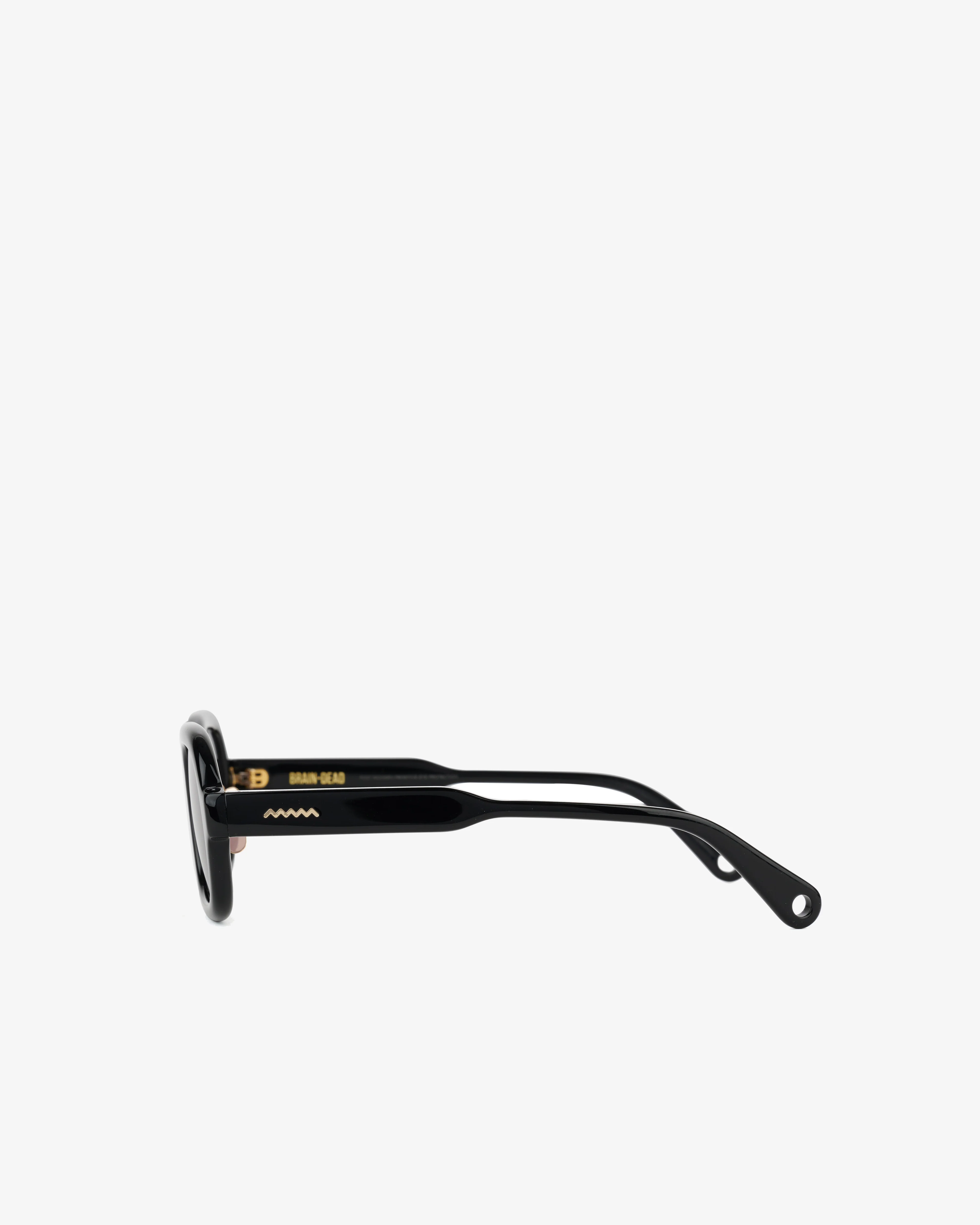 Brain Dead - Newman Sunglasses - (Black) - Image 2