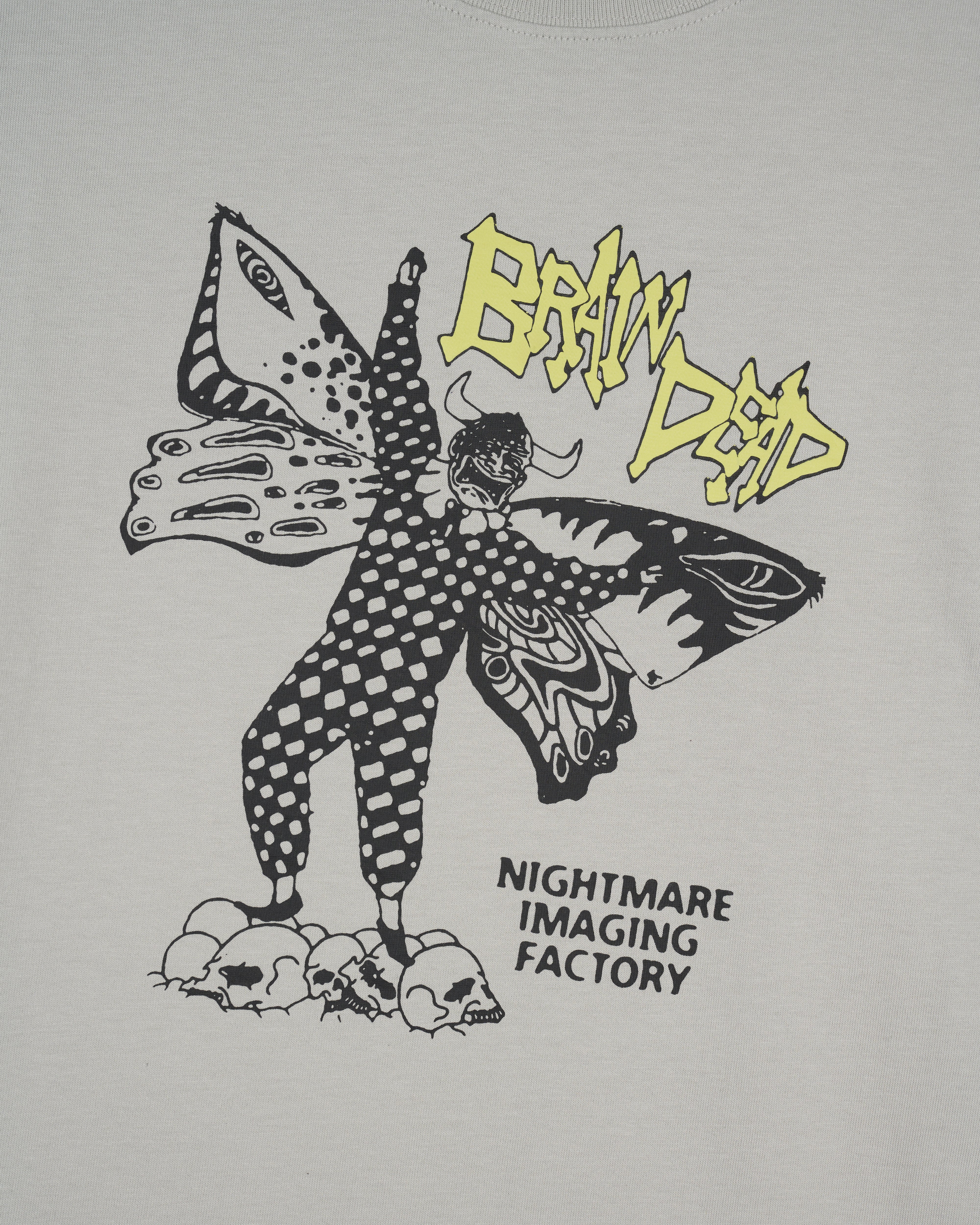 Brain Dead - Men's Nightmare Factory T-Shirt - (Cement) - Image 3