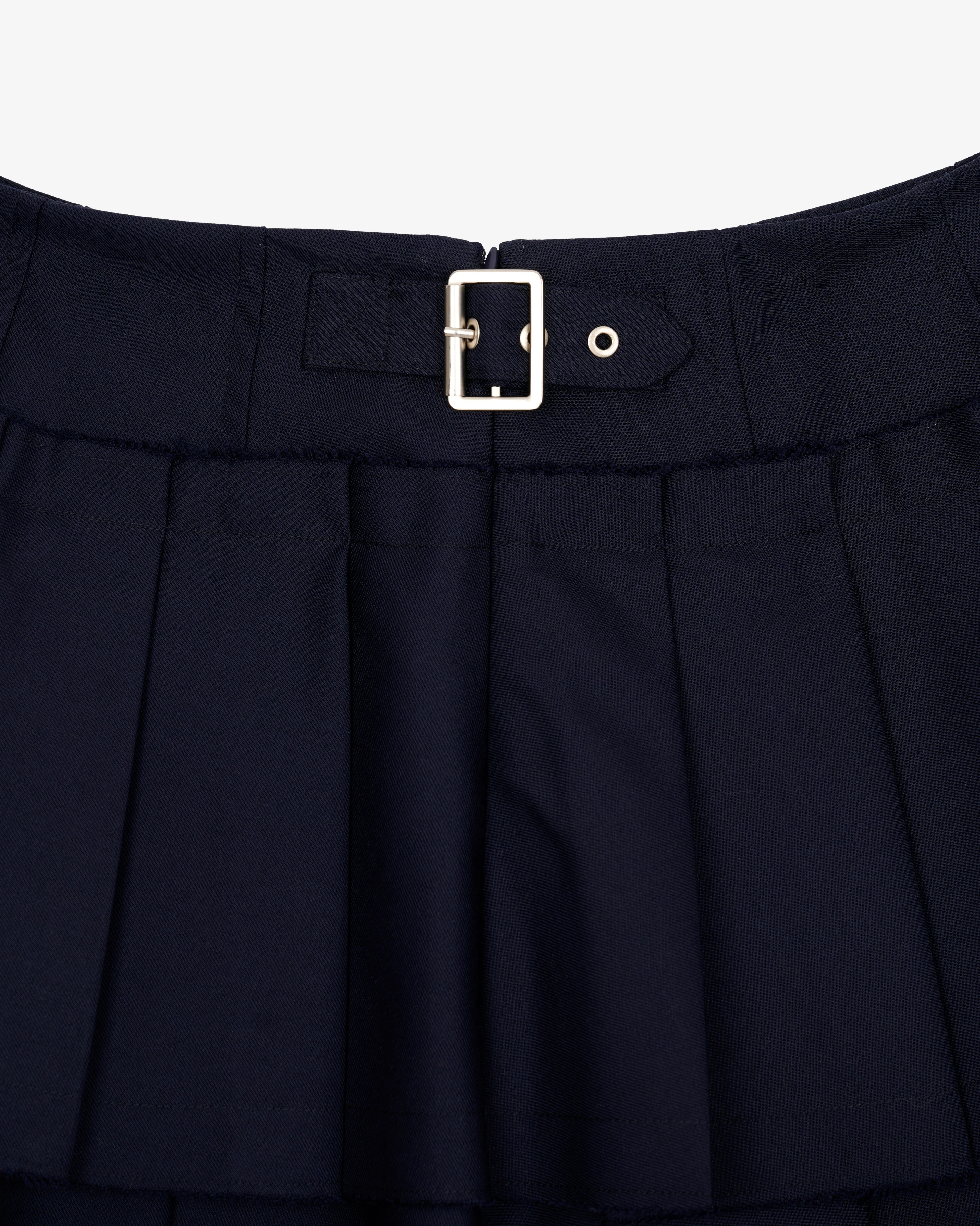 Brain Dead - Women's Pleated Skirt - (Midnight Blue) - Image 3