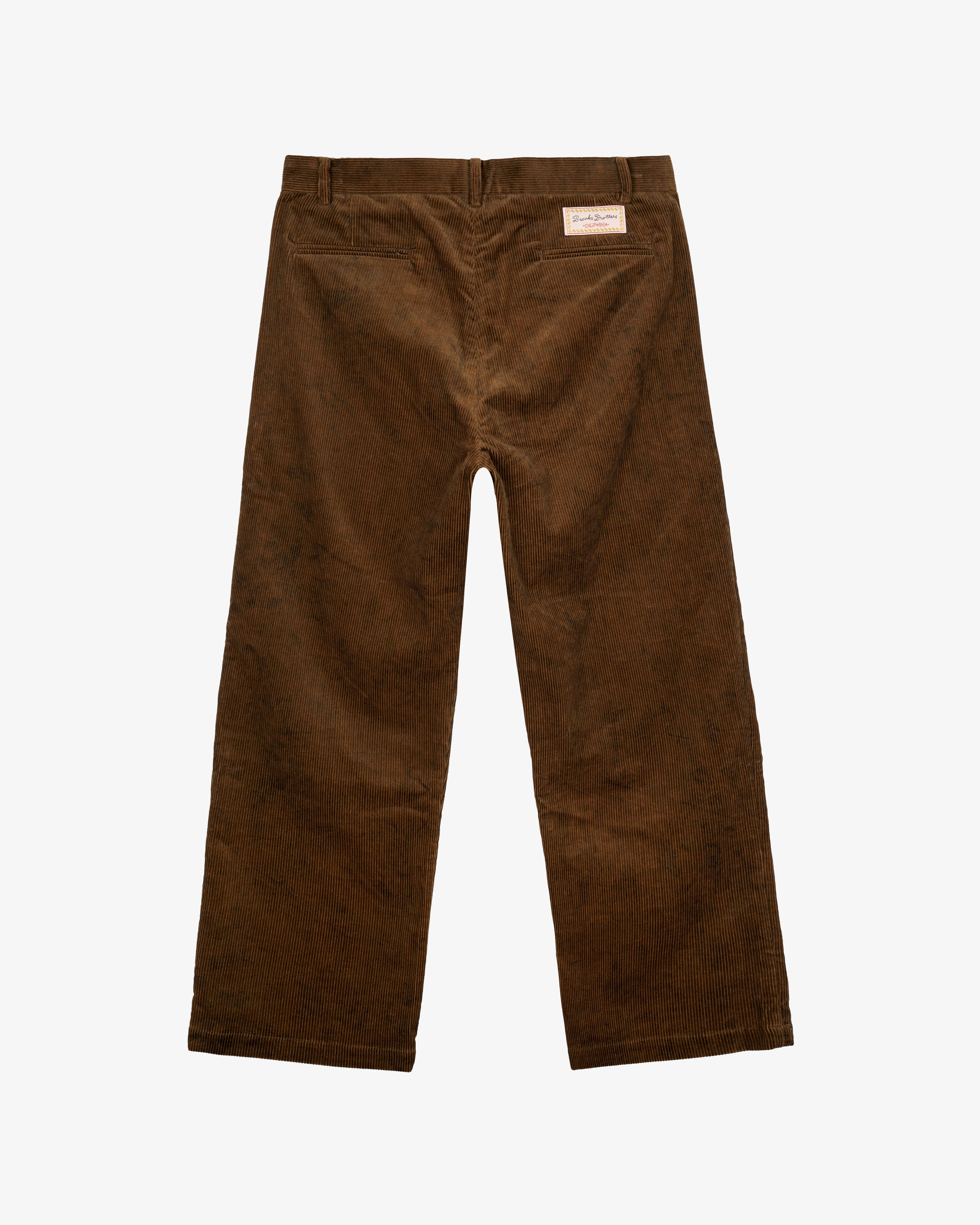 Brain Dead - Men's Brooks Brothers California Pleated Trouser - (Brown) - Image 2