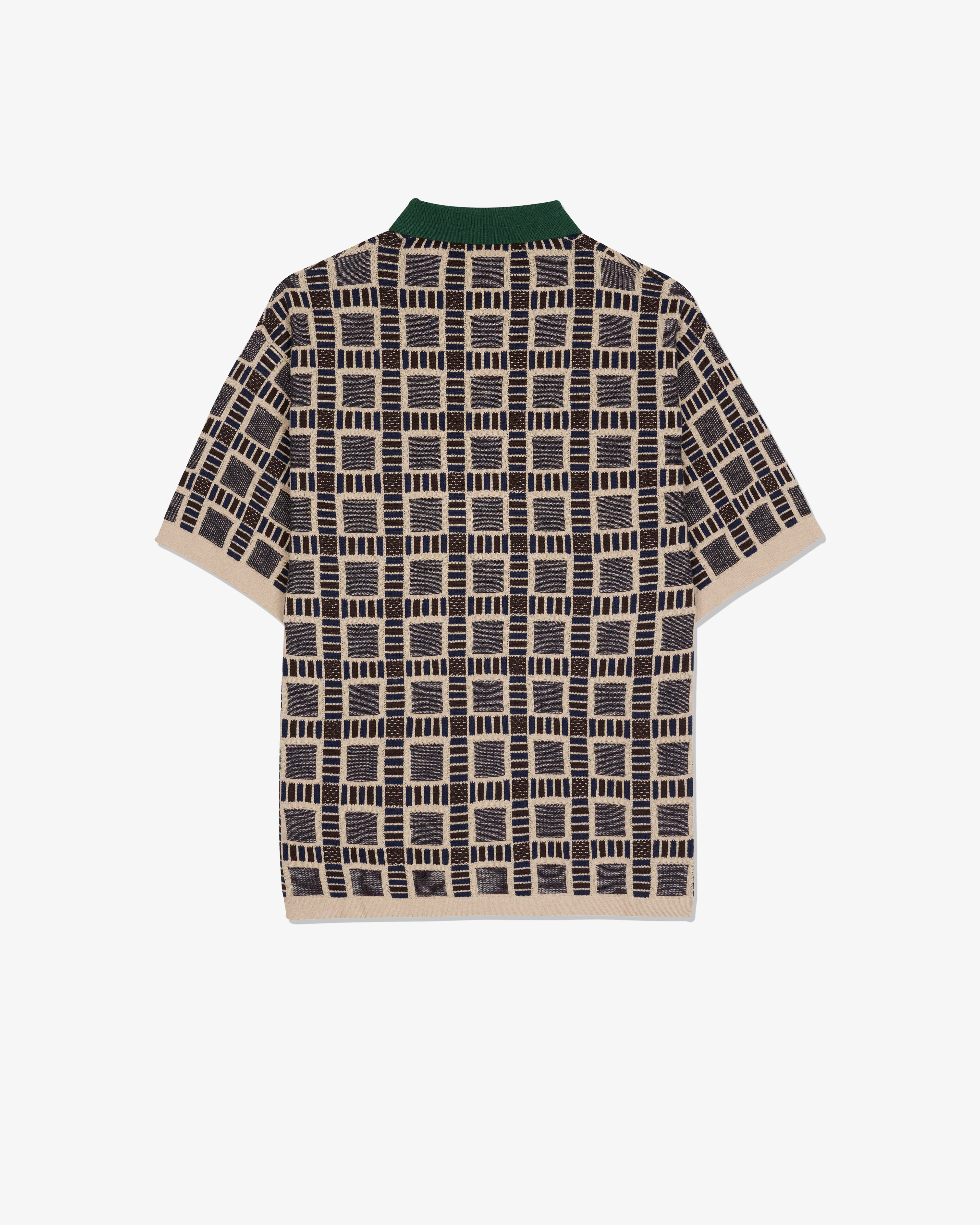 Brain Dead x Adidas - Men's Polo Shirt - (Brown/Multi) - Image 2