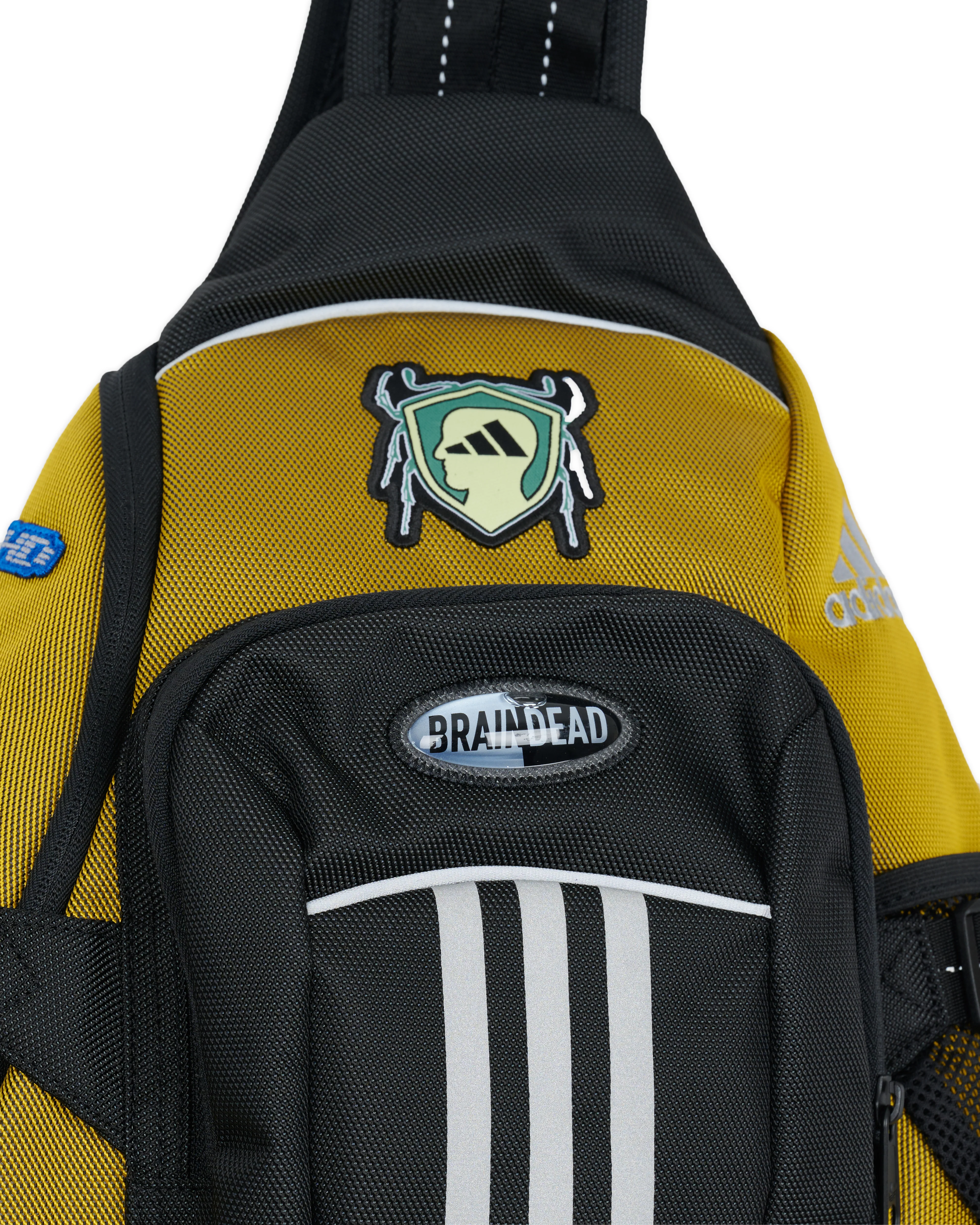 Brain Dead - Adidas Sling Bag - (Yellow) - Image 3