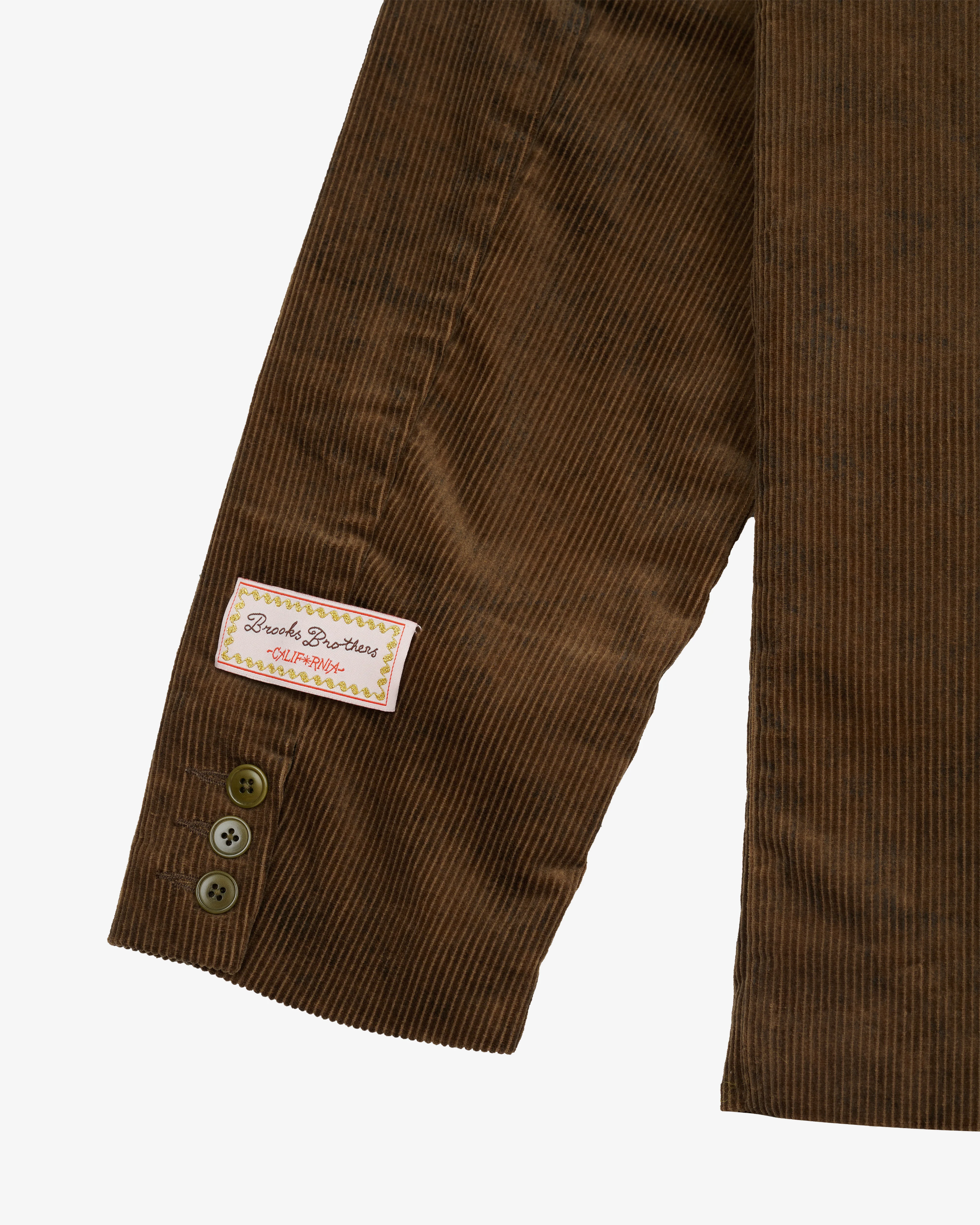 Brain Dead - Men's Brooks Brothers California Suit Jacket - (Brown) - Image 3