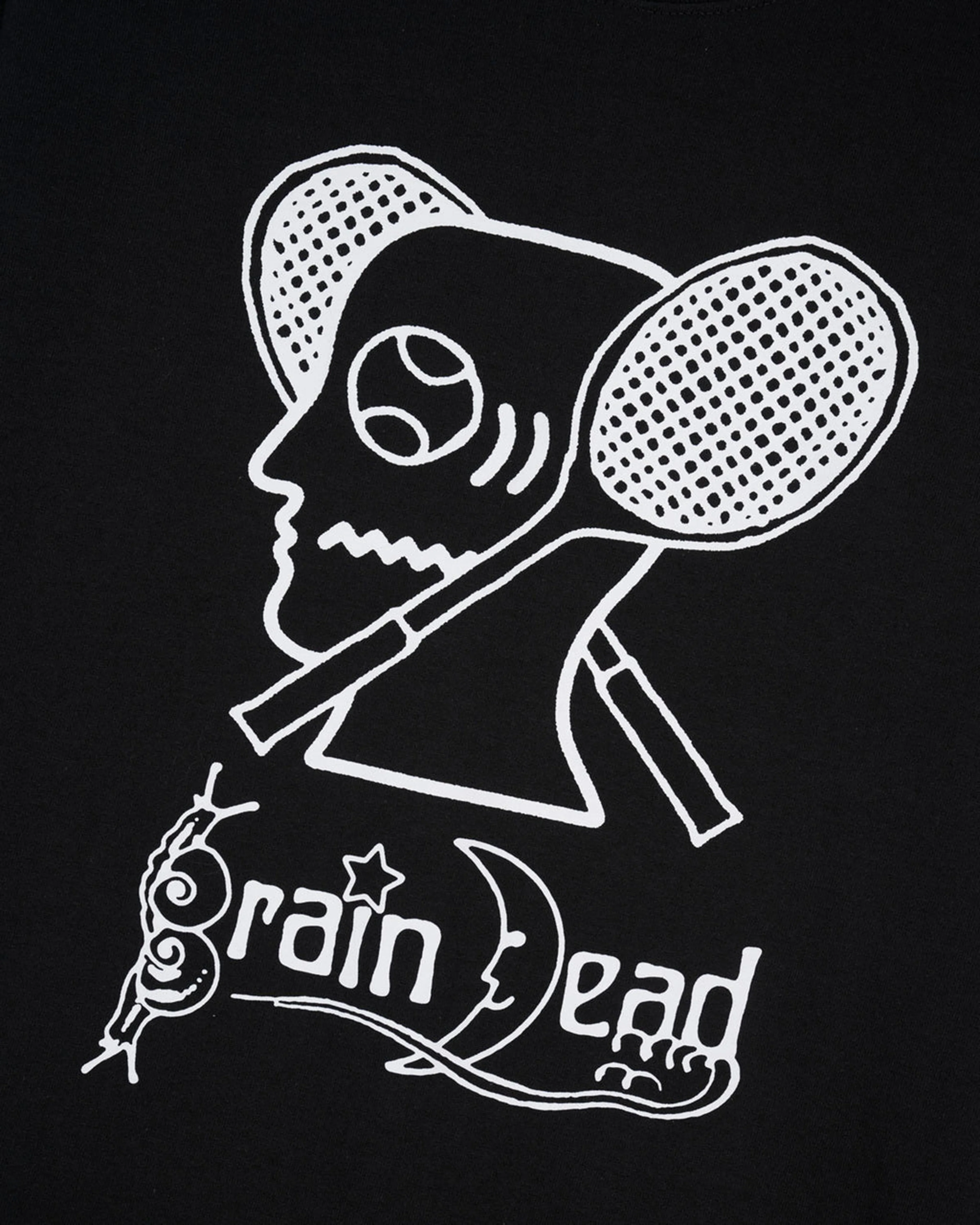 Brain Dead - Men's Tennis T-Shirt - (Black) - Image 2
