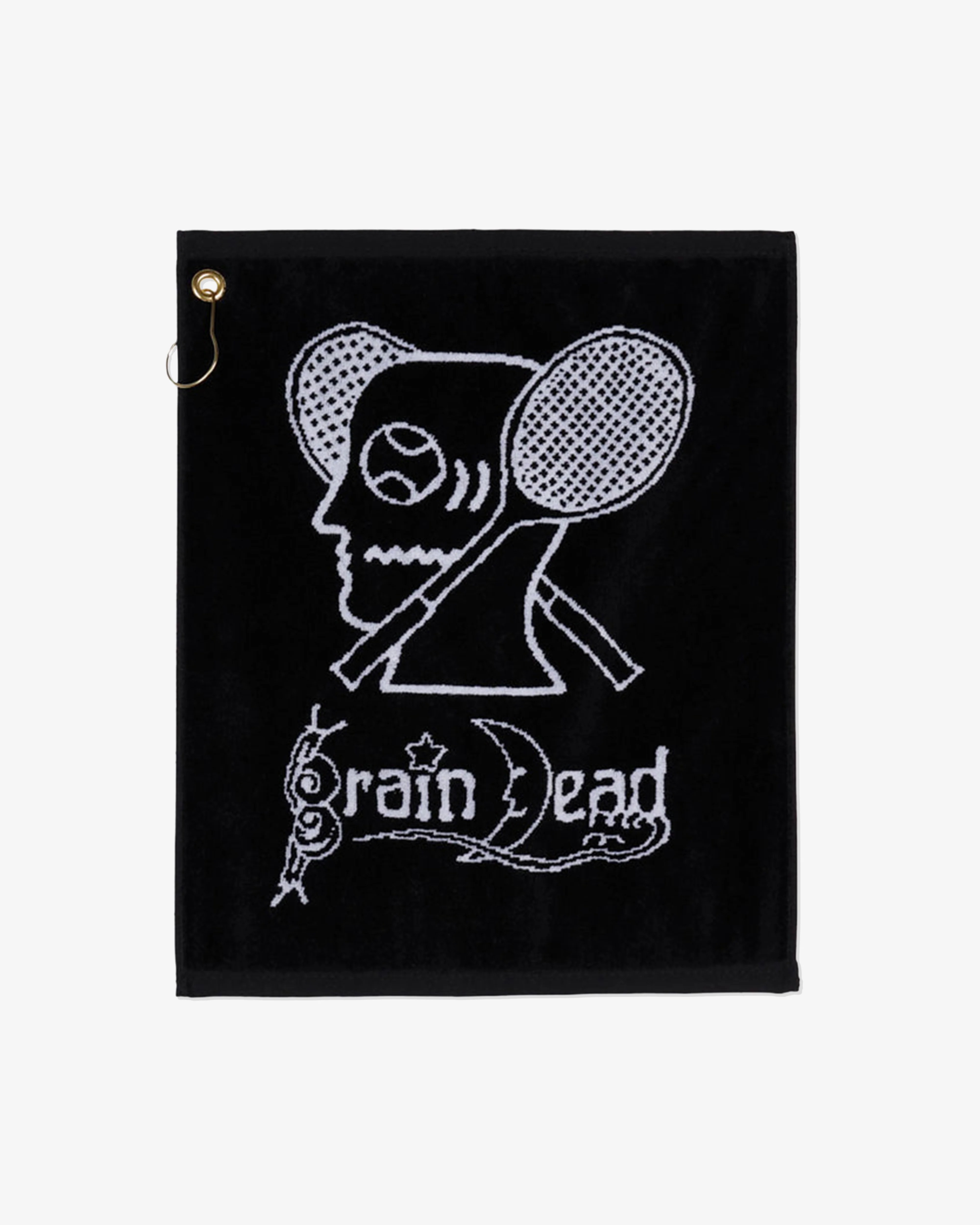 Brain Dead Tennis - Men's Towel - (Black)