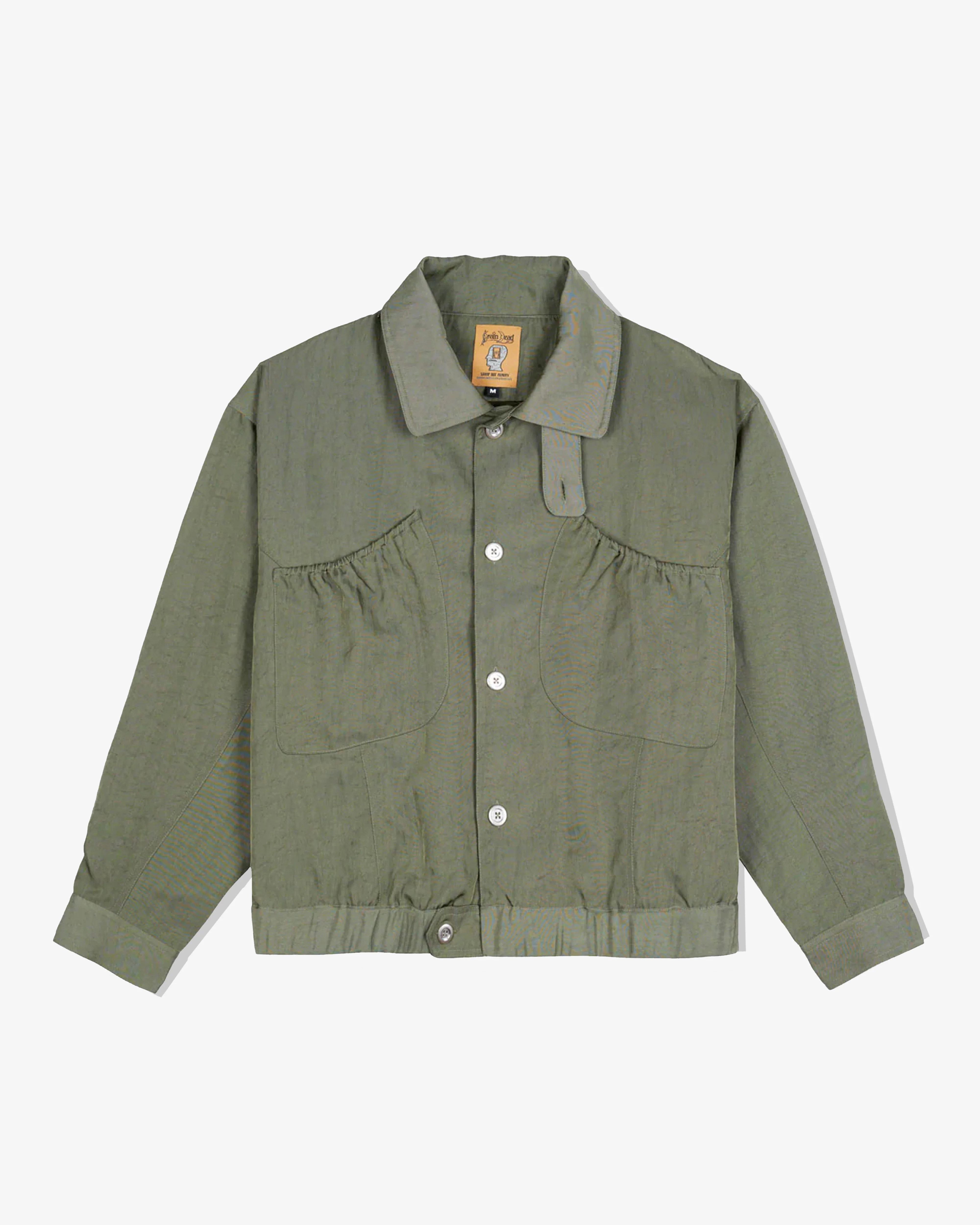 Brain Dead - Men's Titan Bomber Jacket - (Sage)