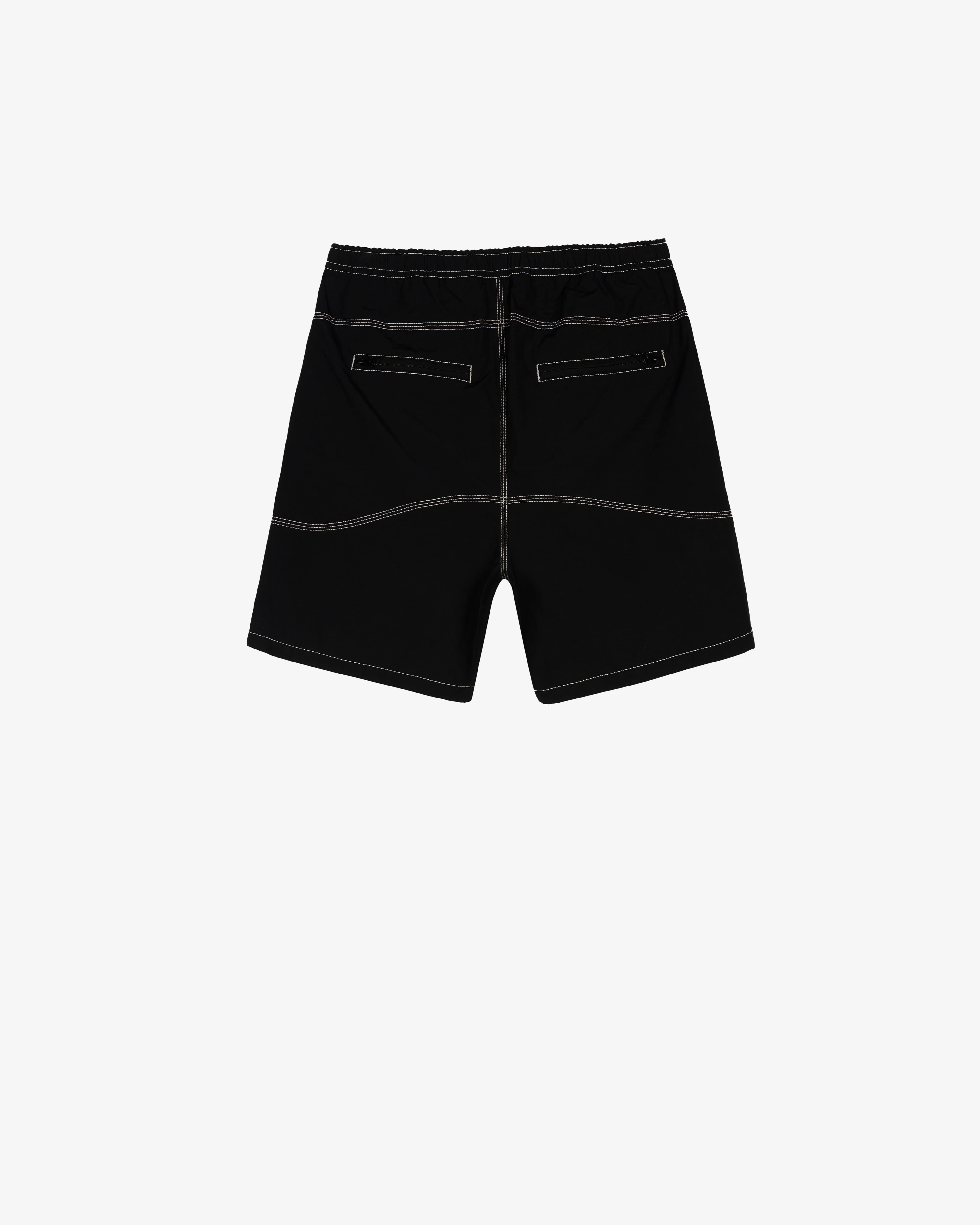 Brain Dead - Men's Triple Needle Bishop Short - (Black) - Image 2