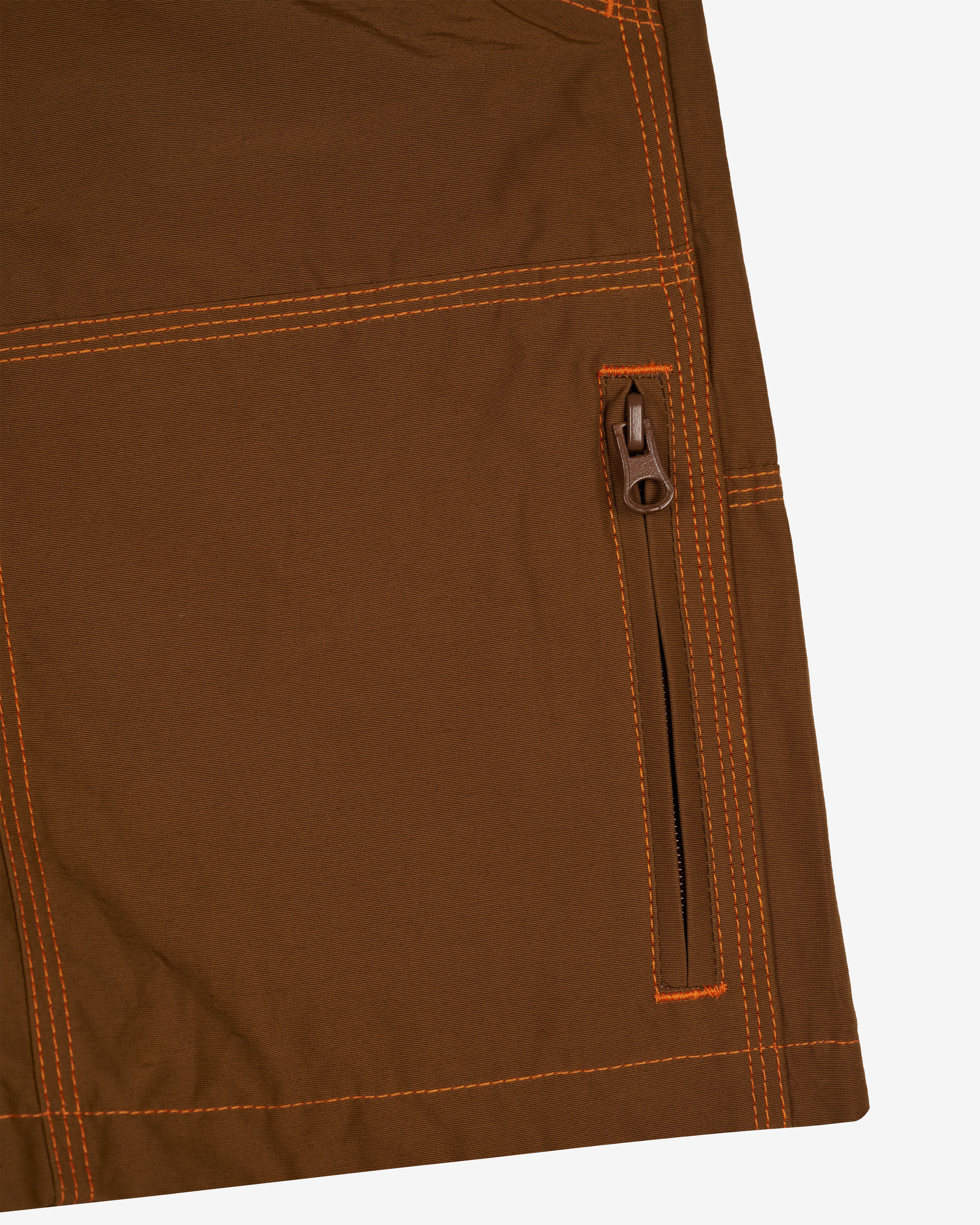 Brain Dead - Men's Triple Needle Bishop Short - (Sepia) - Image 3