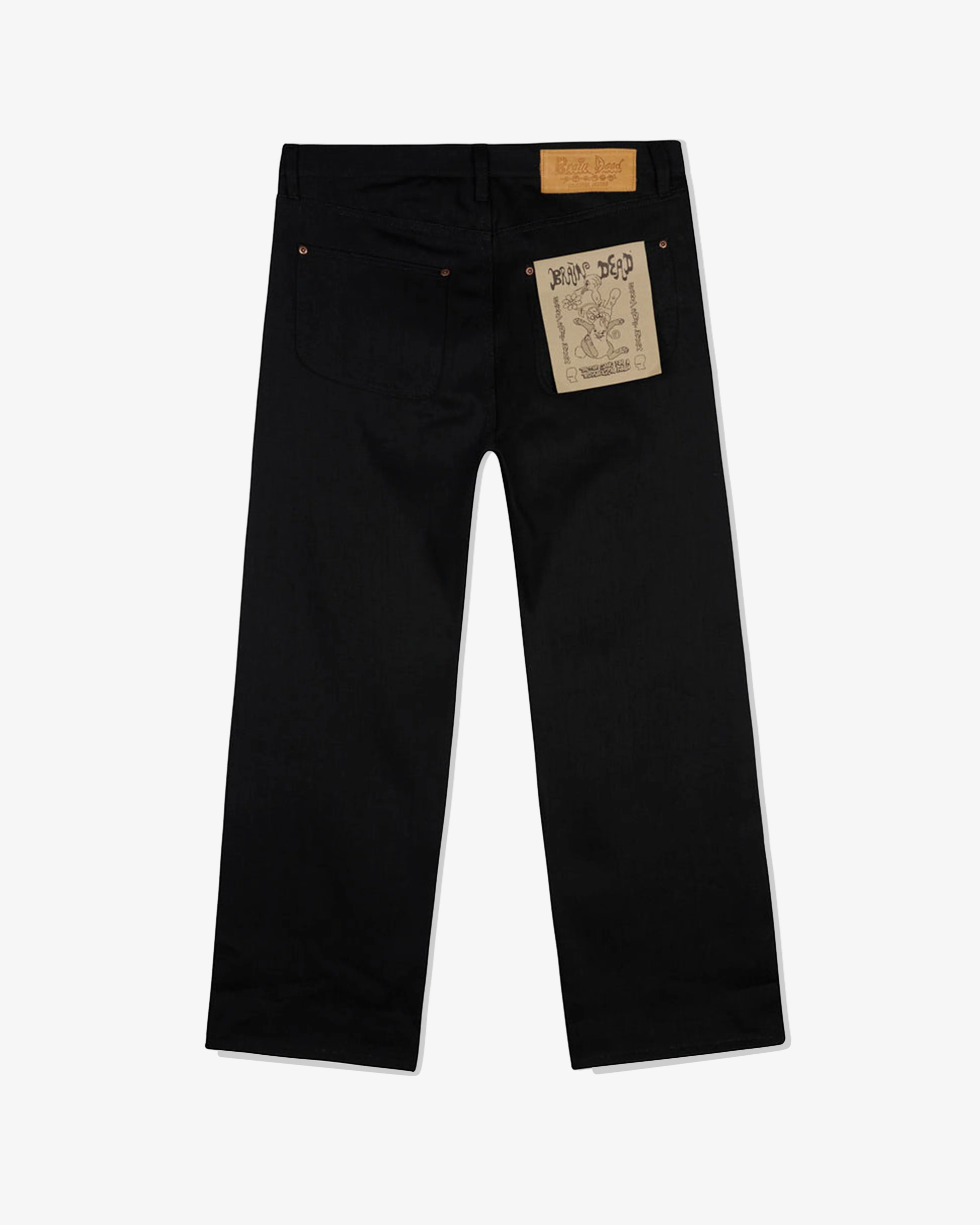 Brain Dead - Men's Type 00 13.2Oz Selvedge Denim - (Black) - Image 2