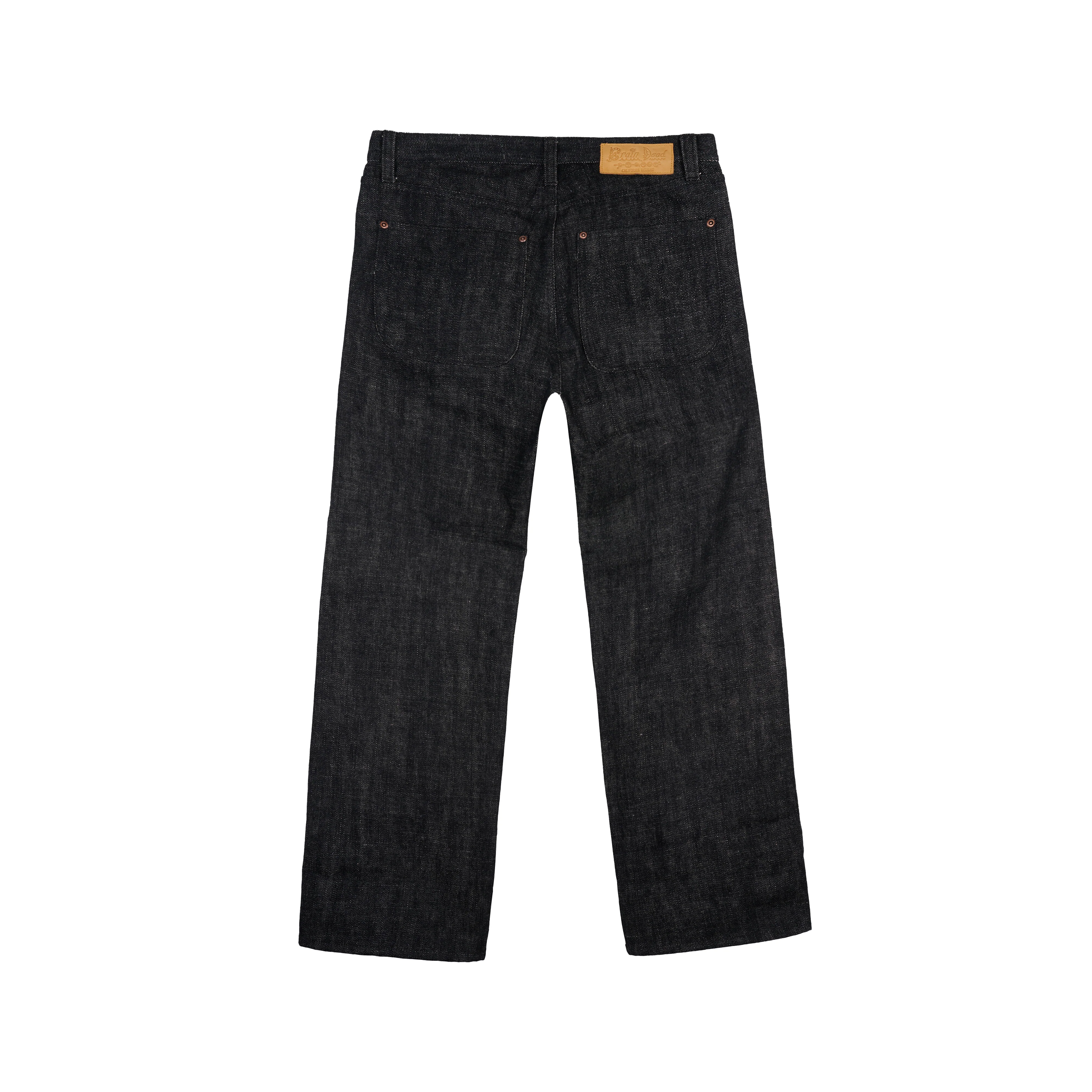 Brain Dead - Type 00 15.6oz Selvedge Denim - (Black) - Image 2