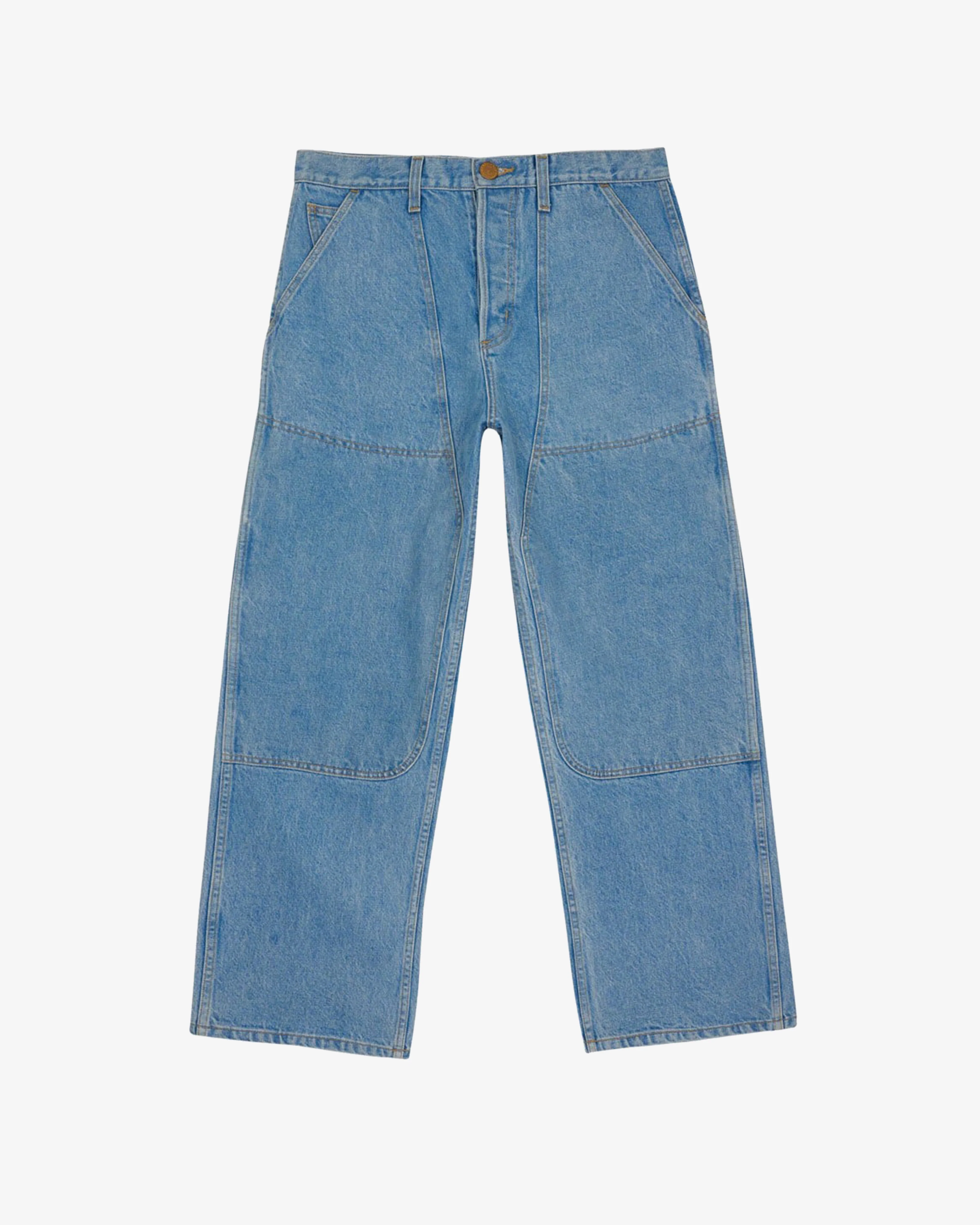 Brain Dead - Men's Type 02 14.7oz Denim Pant - (Light Washed Indigo)