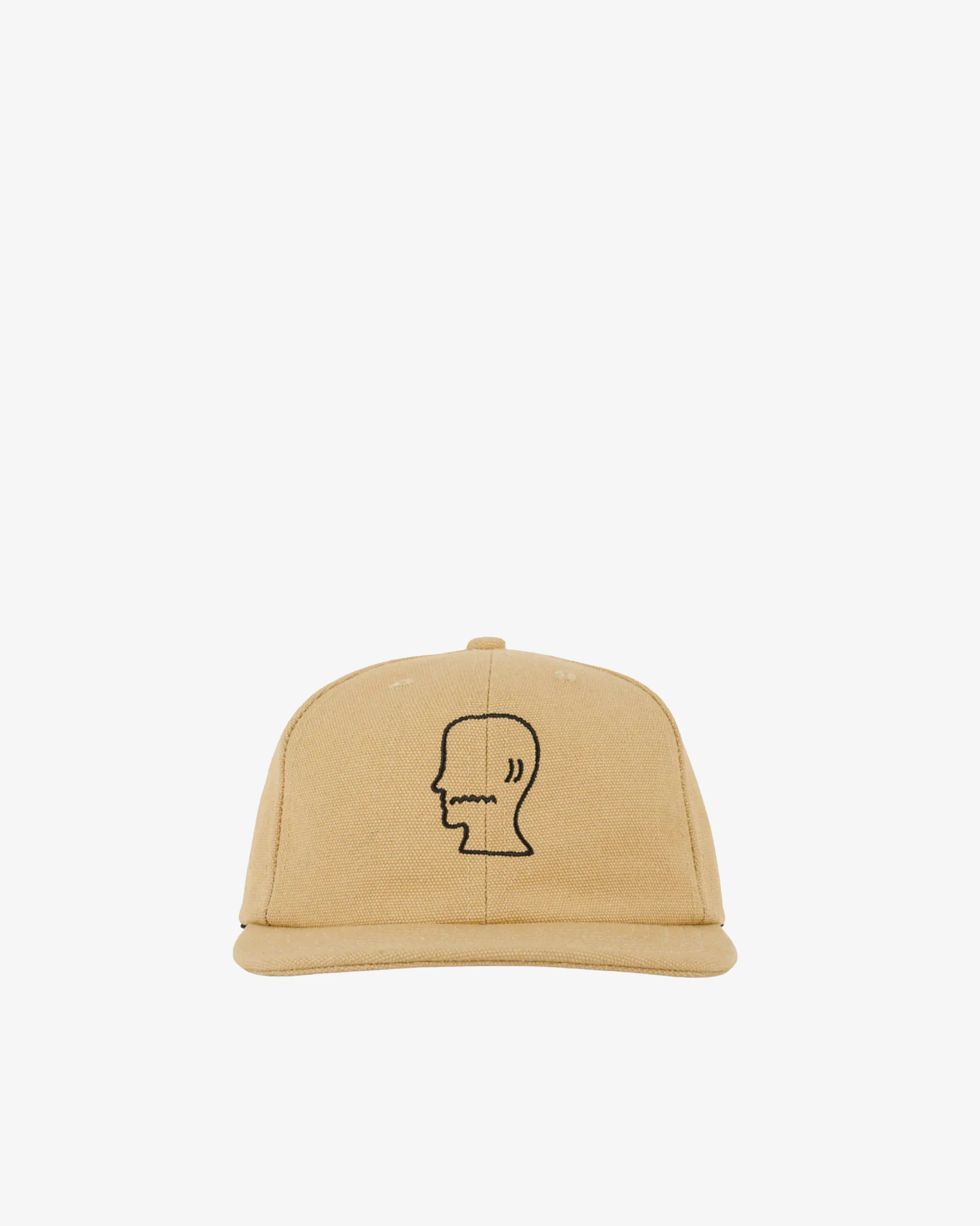 Brain Dead - Washed Twill Logohead Hat - (Ochre)