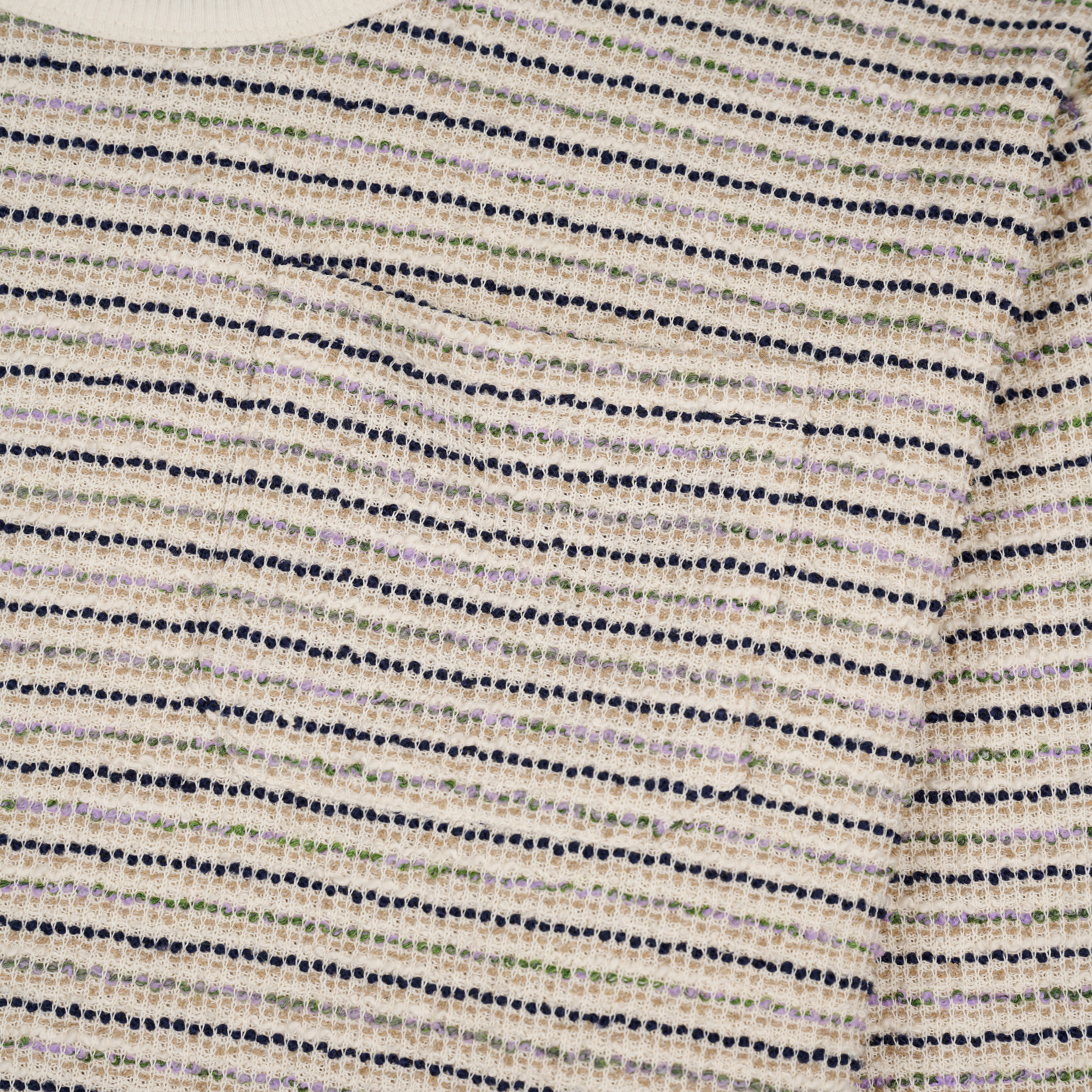 Brain Dead - Men's Gauze Long Sleeve Mock Neck Sweater - (Taupe) - Image 3