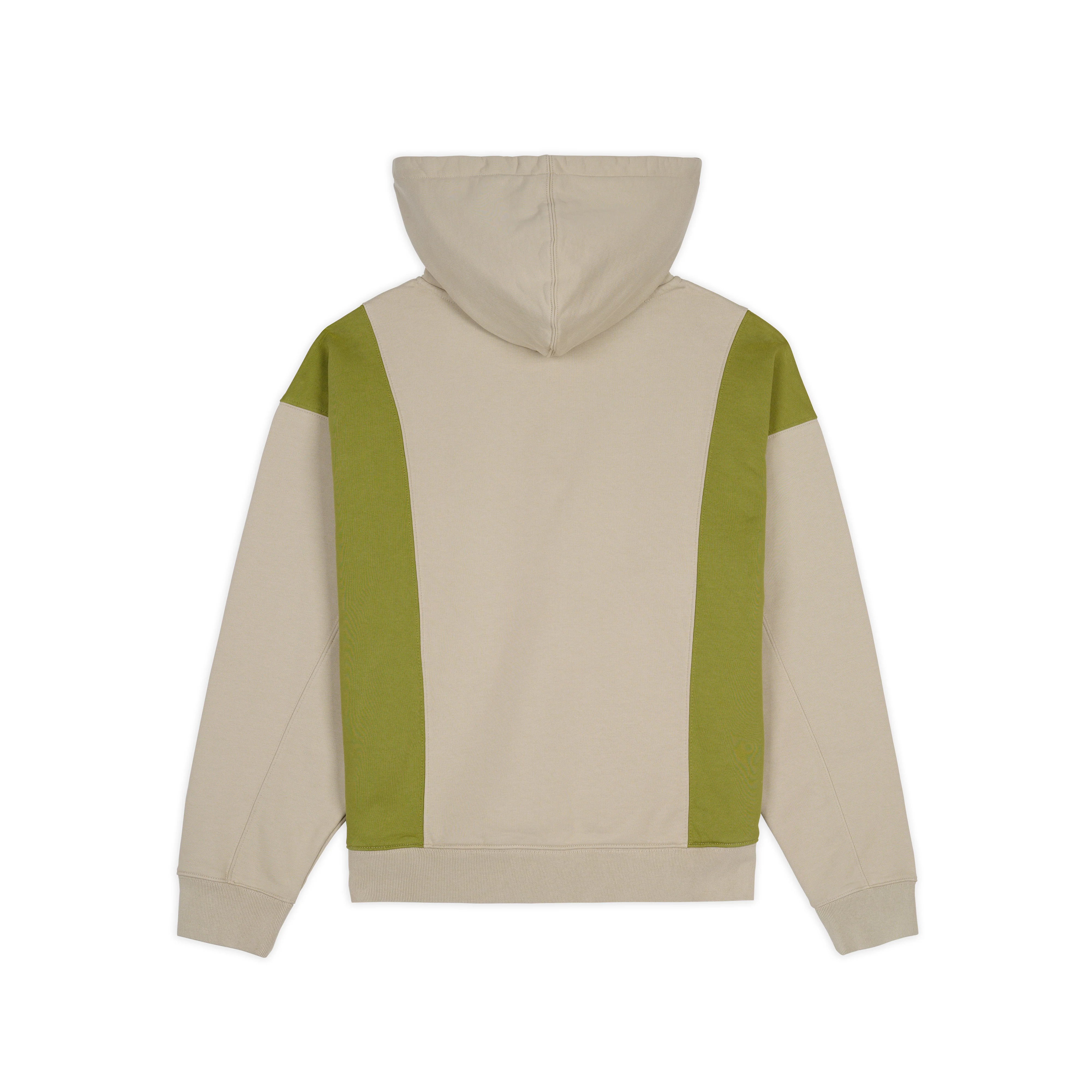 Brain Dead - Men's Mendoza Cropped Hooded Sweatshirt - (Tan) - Image 2