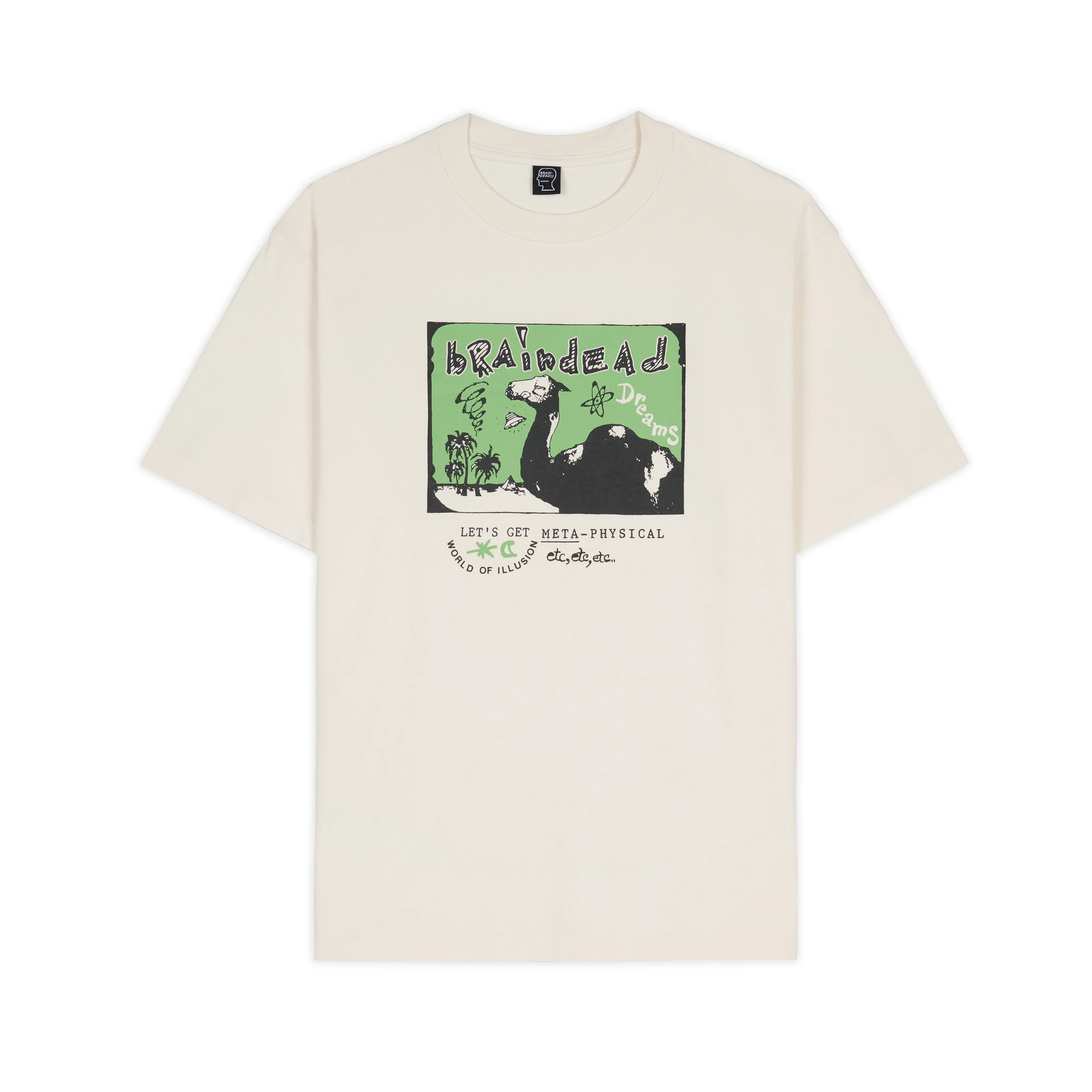 Brain Dead - Men's Meta-Physical T-Shirt - (Natural)