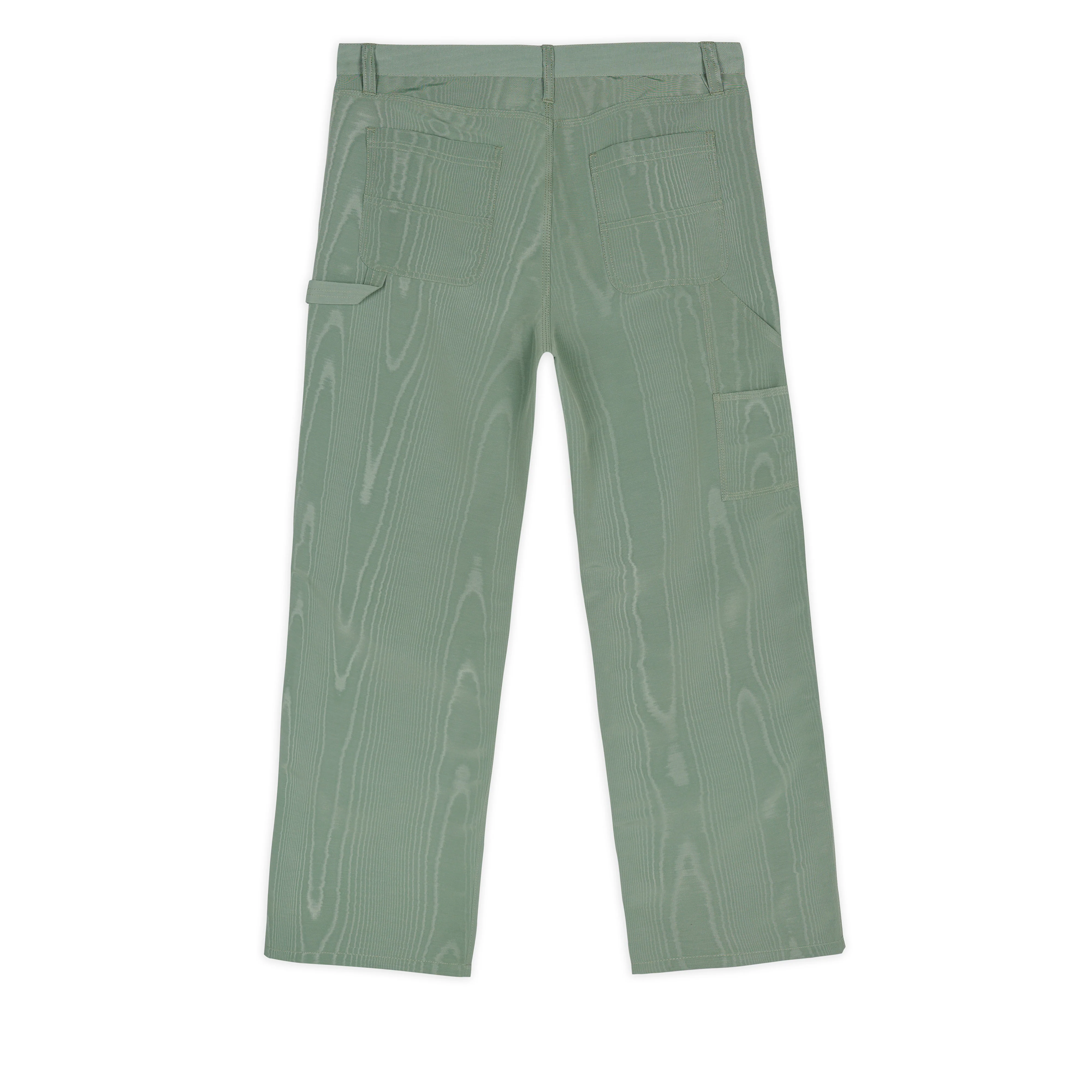 Brain Dead - Men's Moire Double Knee Pant - (Seafoam) - Image 2