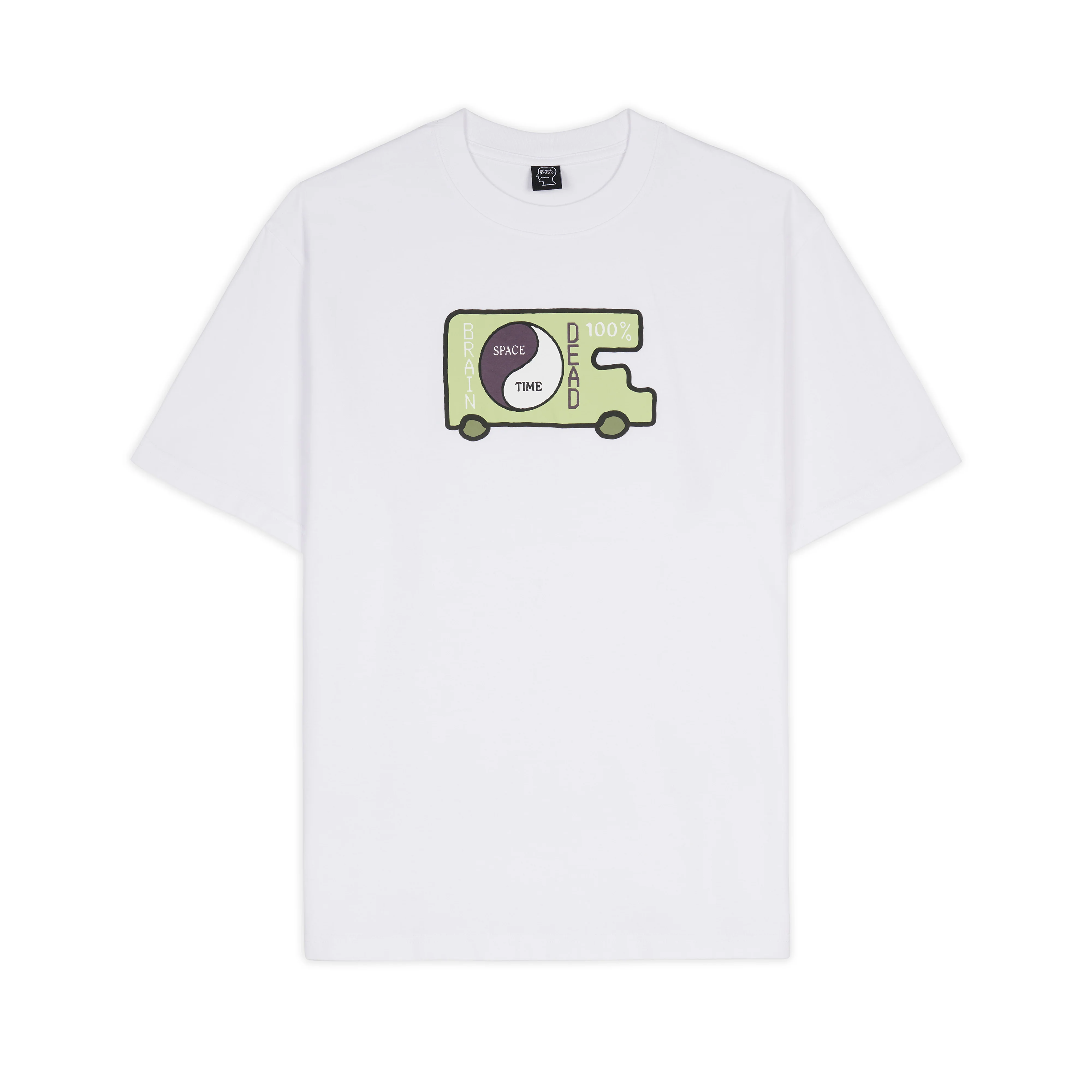 Brain Dead - Men's Space/Time T-Shirt - (White)