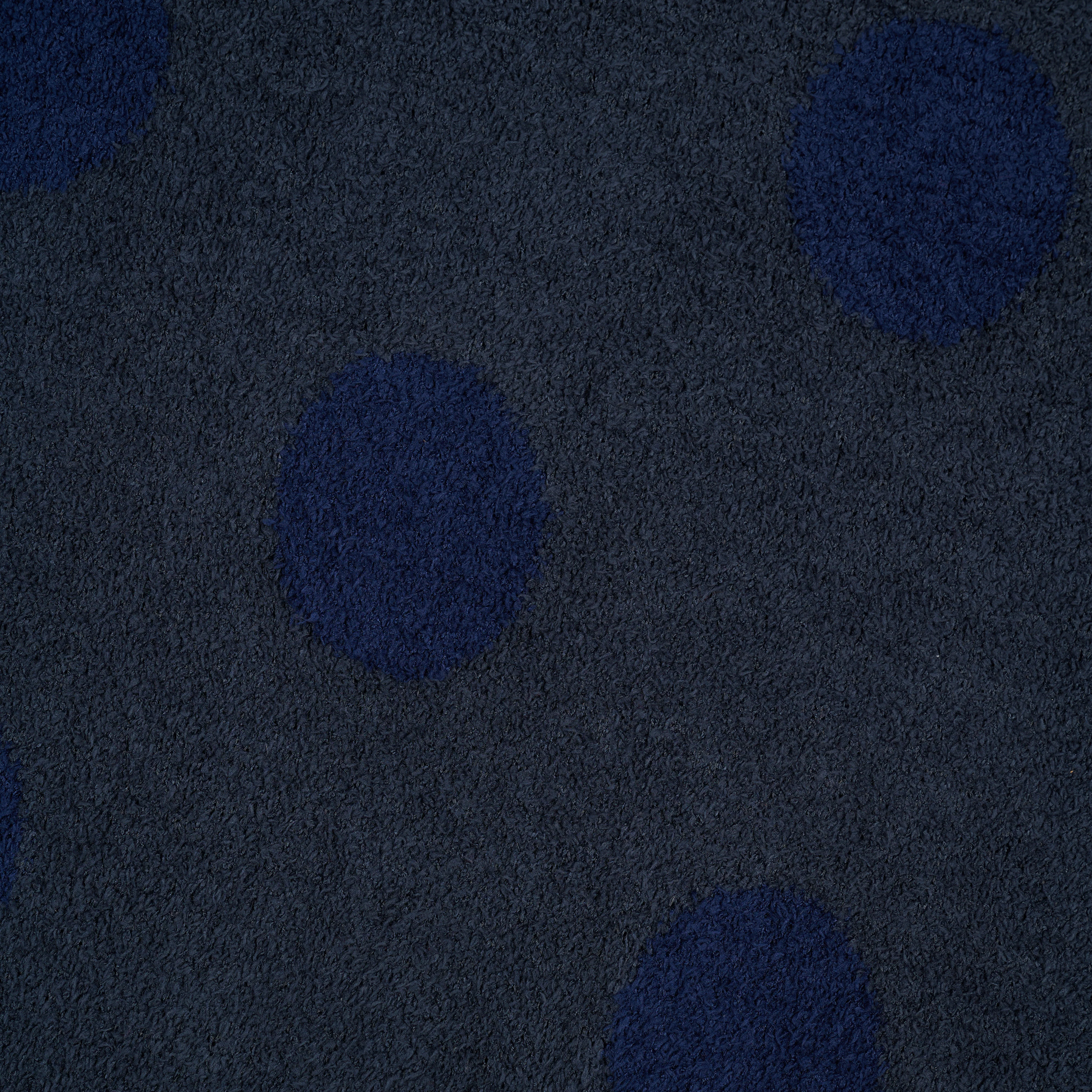 Brain Dead - Men's Teddy Fur Dot Knit Sweater - (Navy) - Image 3