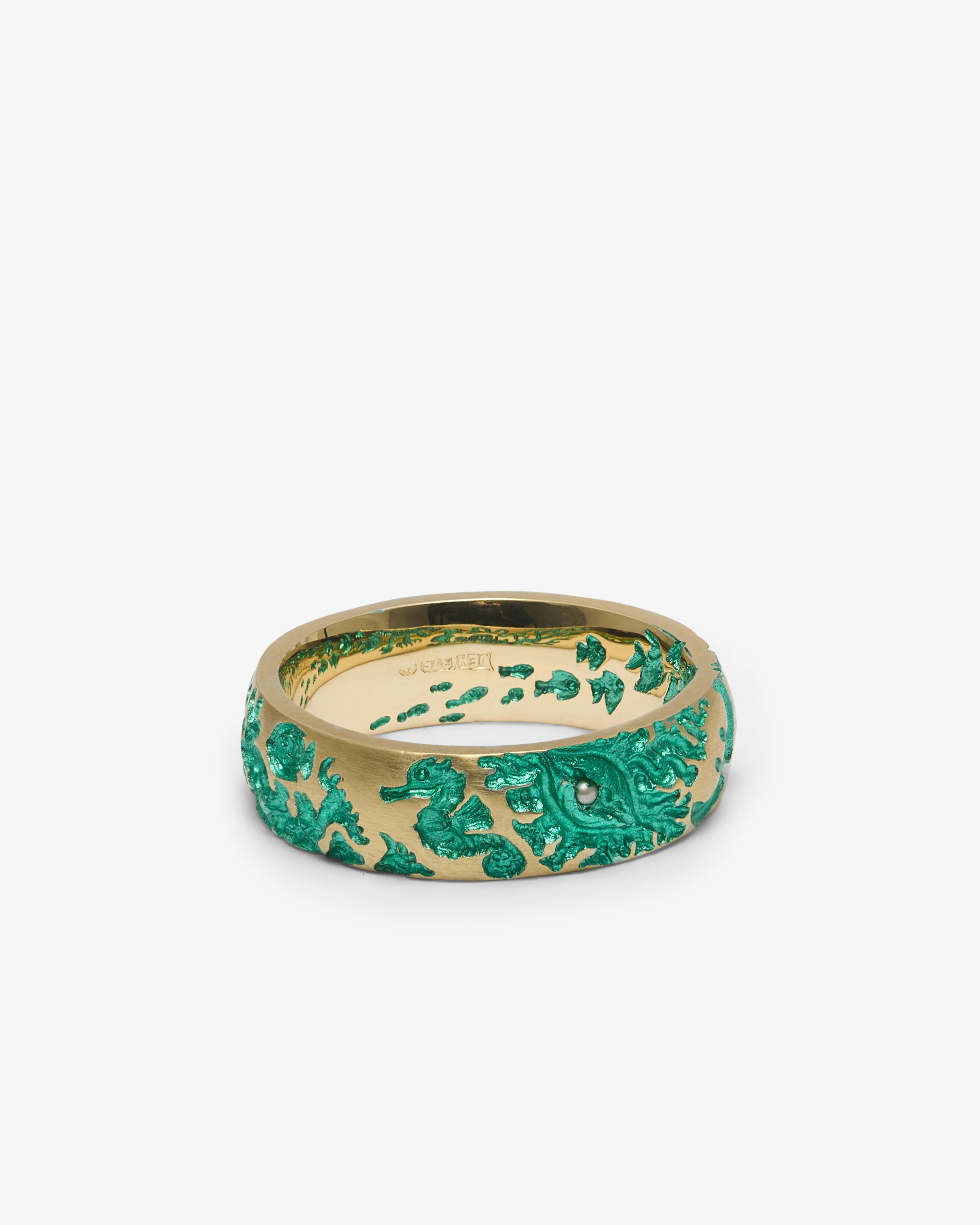 Castro - Coral Band - (Yellow Gold) - Image 3
