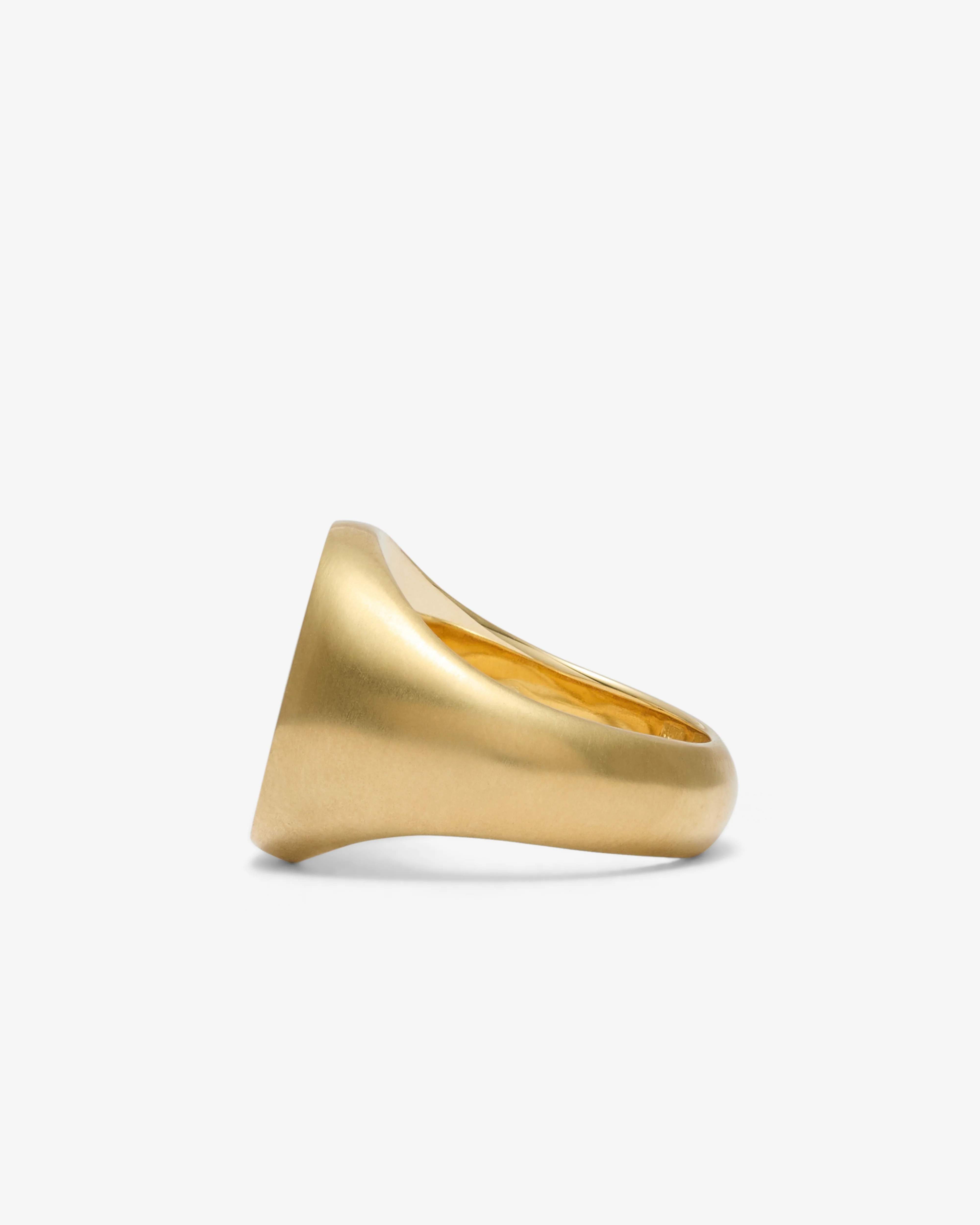 Castro - Crab Cancer Signet Ring - (Yellow Gold) - Image 2