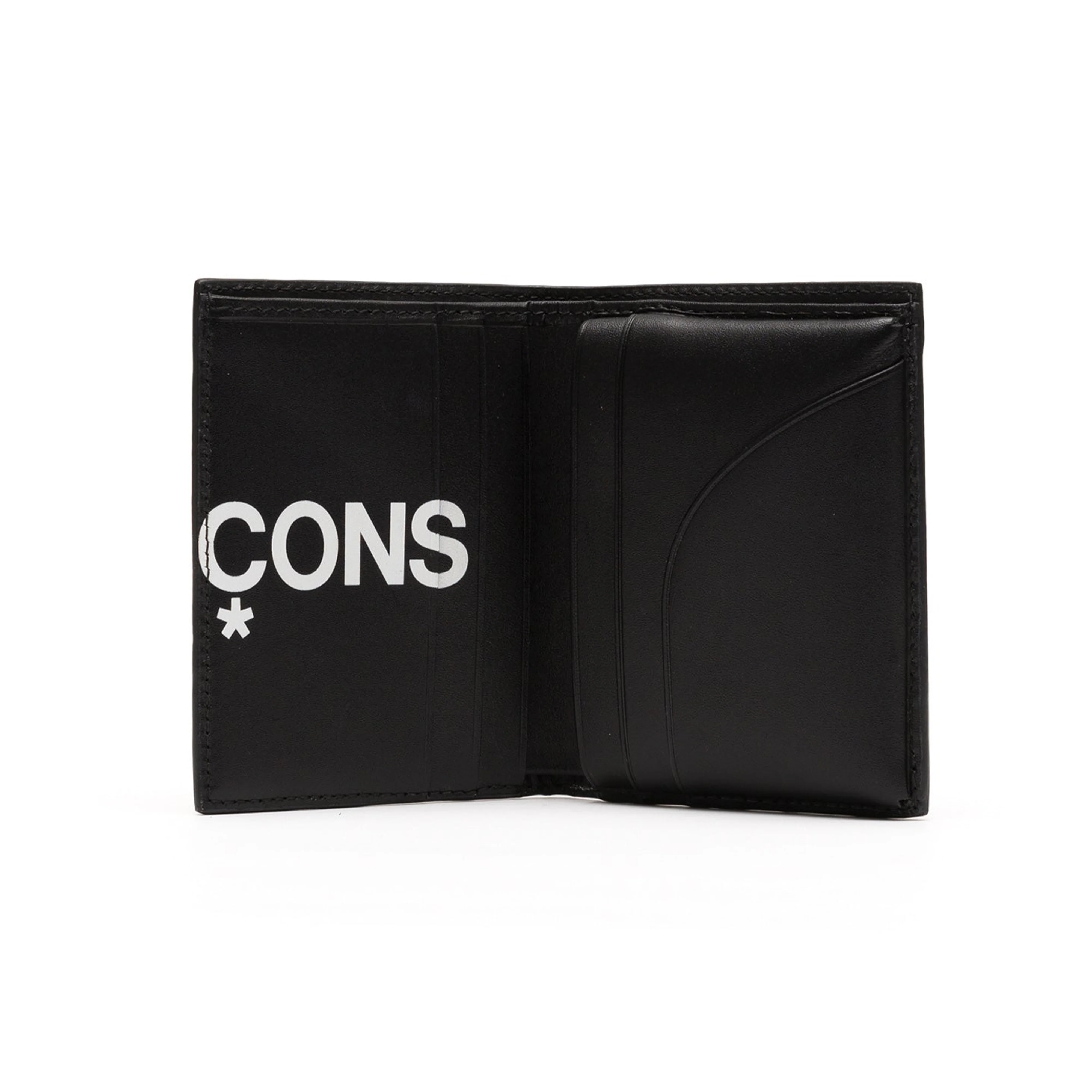 CDG Wallet - Huge Logo Bifold Wallet - (Black SA0641HL) - Image 2