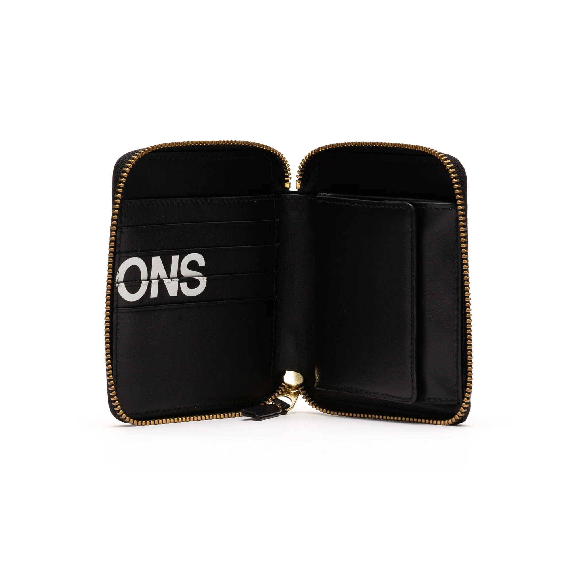 CDG Wallet - Huge Logo Full Zip Around Wallet - (Black SA2100HL) - Image 3