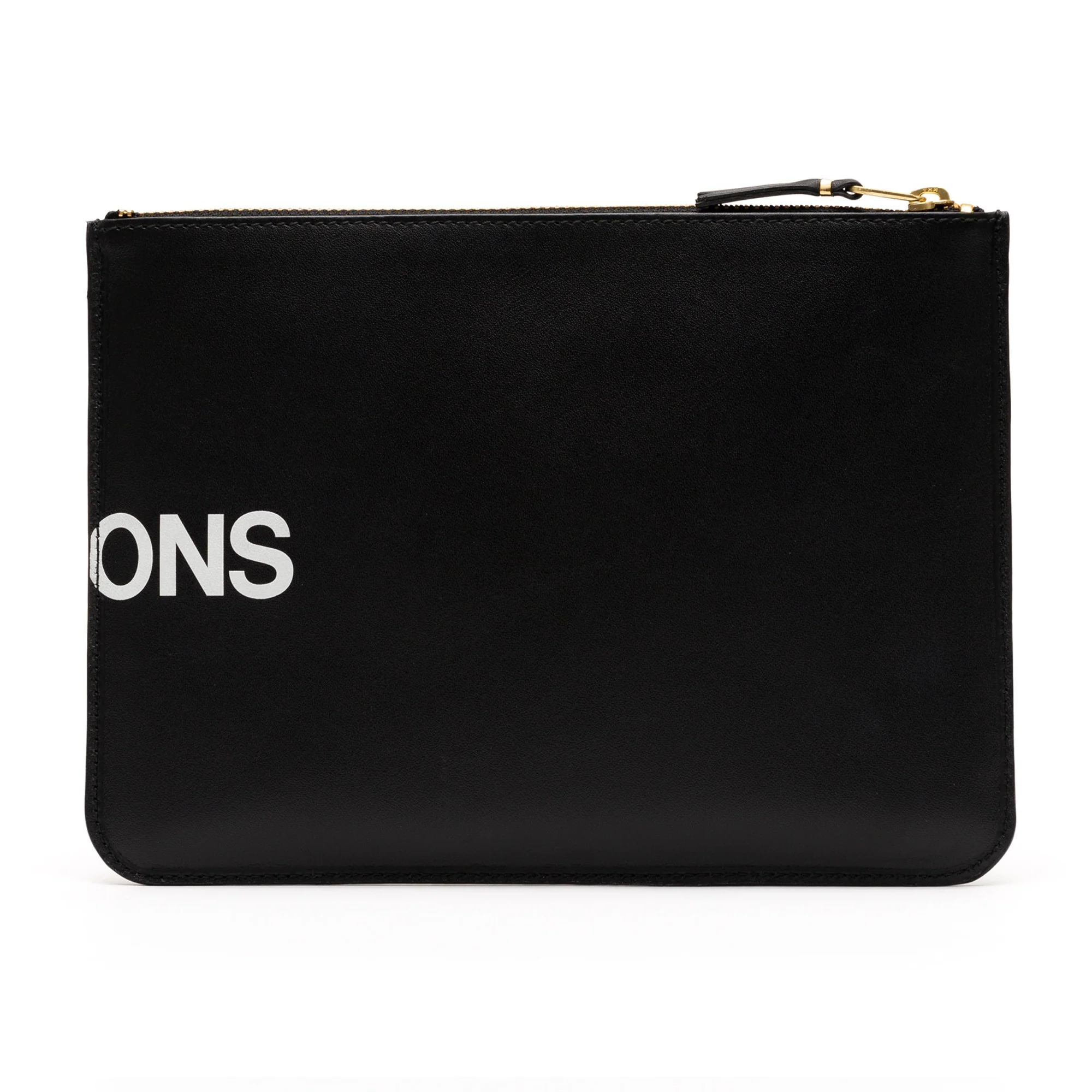 CDG Wallet - Huge Logo Wallet Zip Pouch - (Black SA5100HL) - Image 3