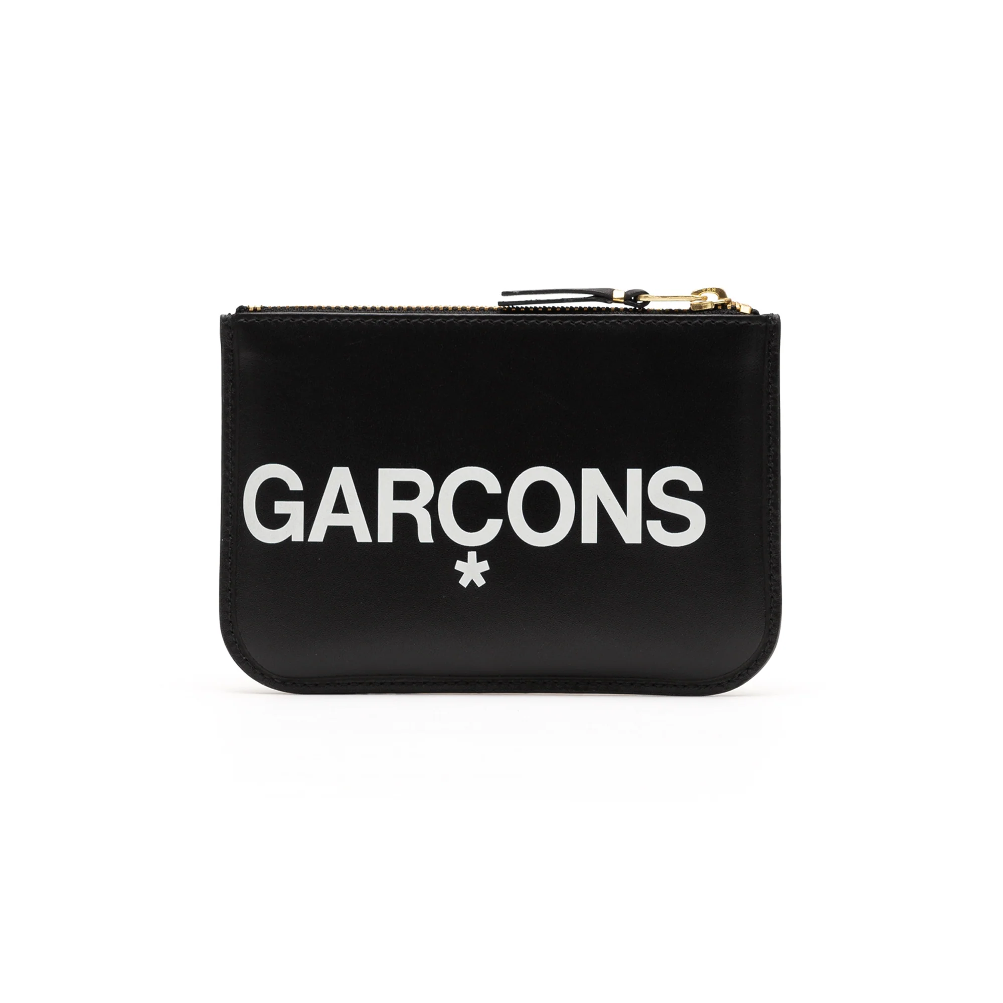 CDG Wallet - Huge Logo Wallet Zip Pouch - (Black SA8100HL) - Image 3