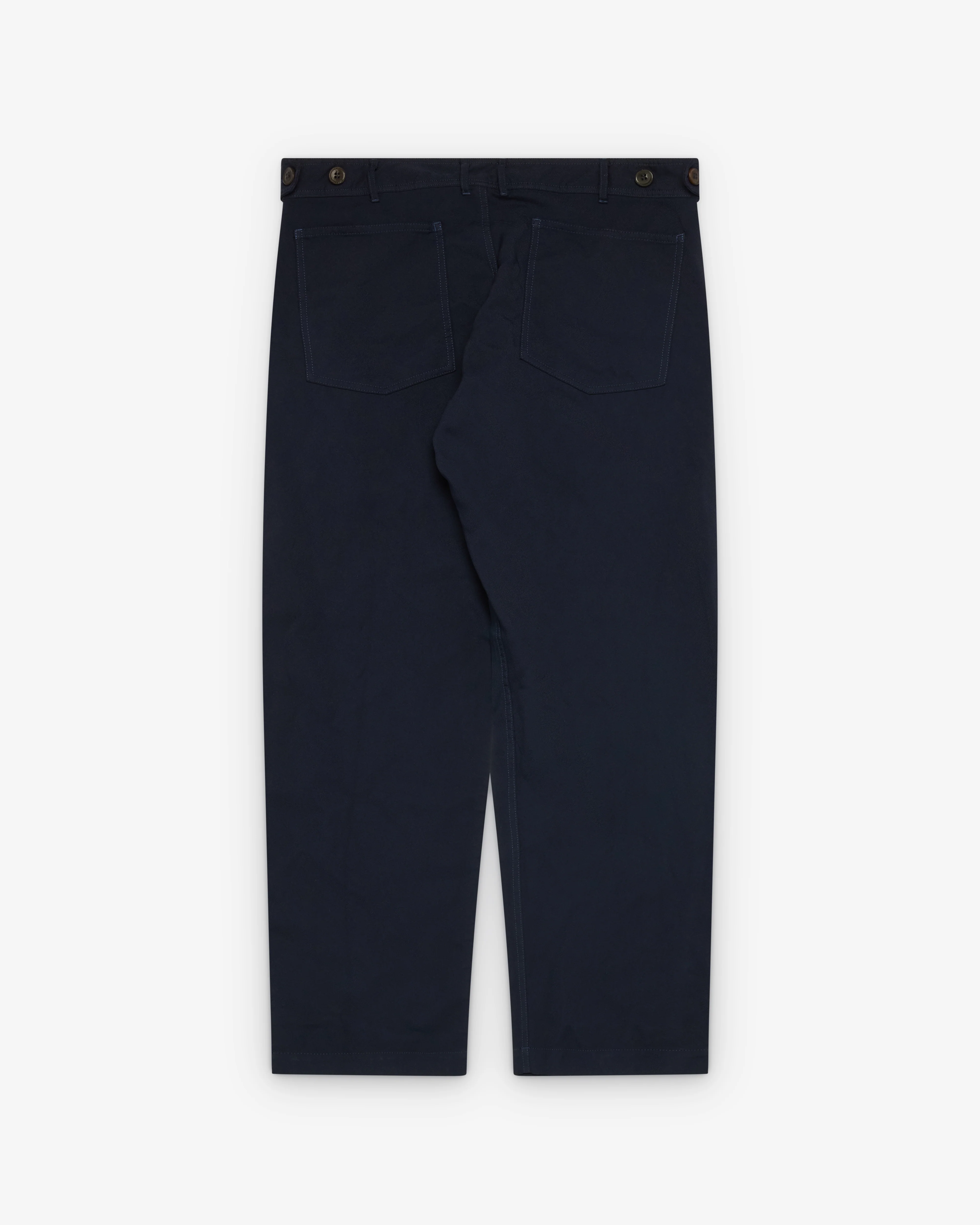 CDG Shirt - Men's Straight Leg Trousers - (Blue) - Image 2
