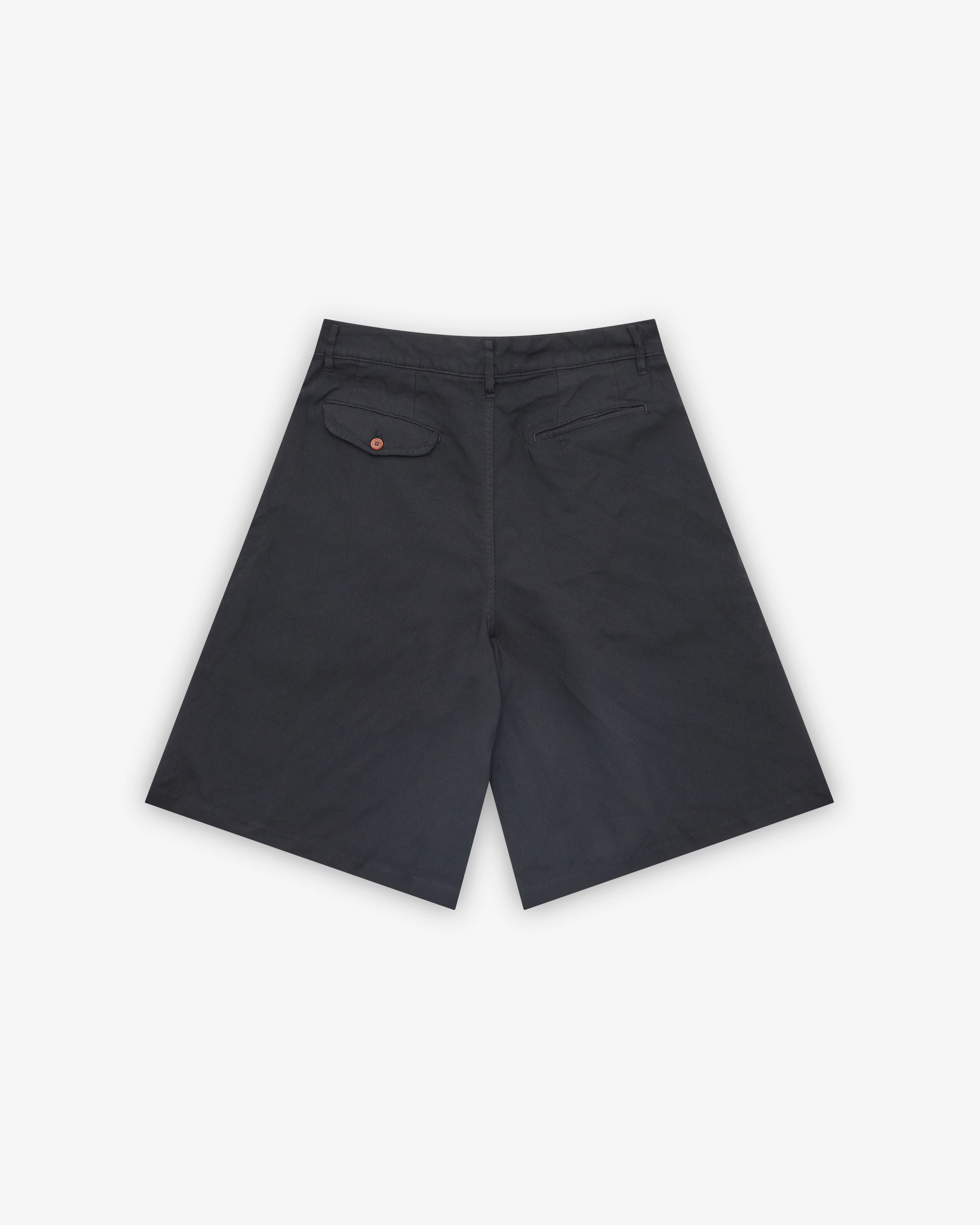 CDG Shirt - Men's Pleated Wide Leg Shorts - (Black) - Image 2