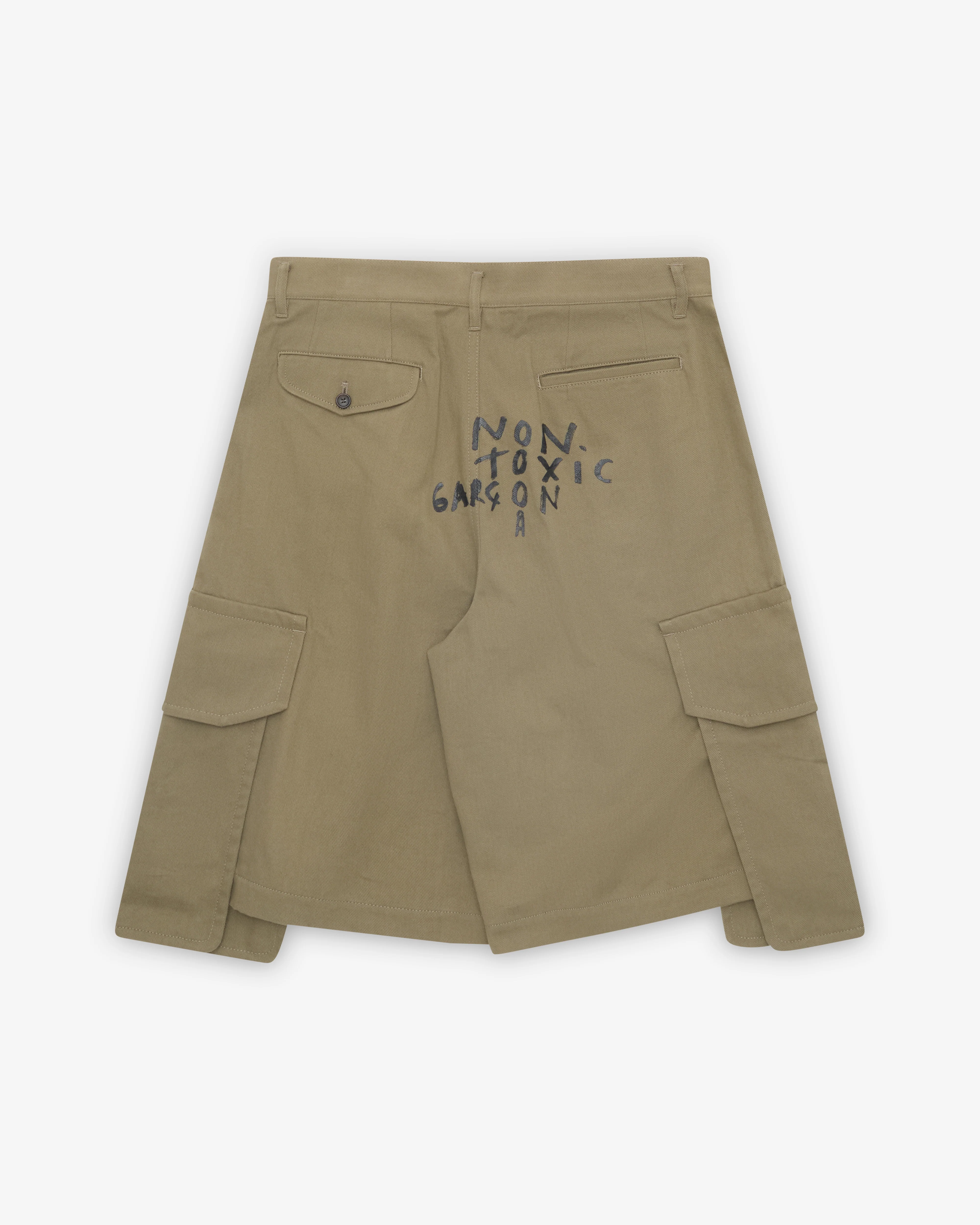 CDG Shirt - Men's Now Future Shorts - (Khaki) - Image 2