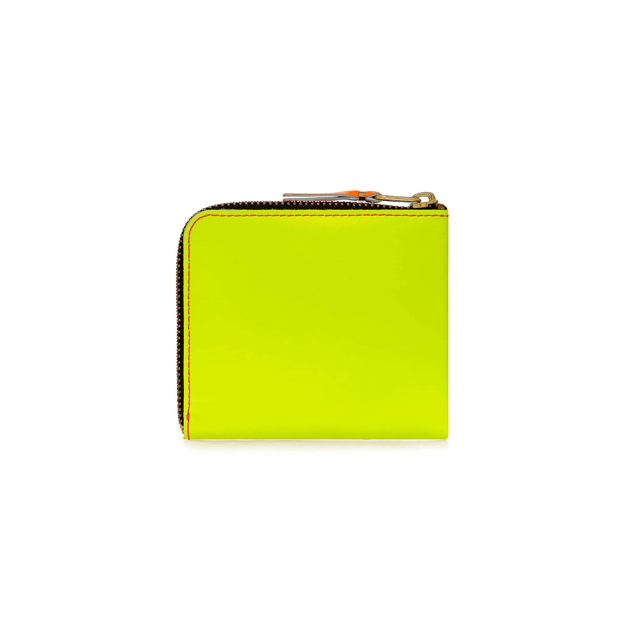 CDG Wallet - Super Fluo Zip Around Wallet - (Pink/Yellow SA3100SF) - Image 3