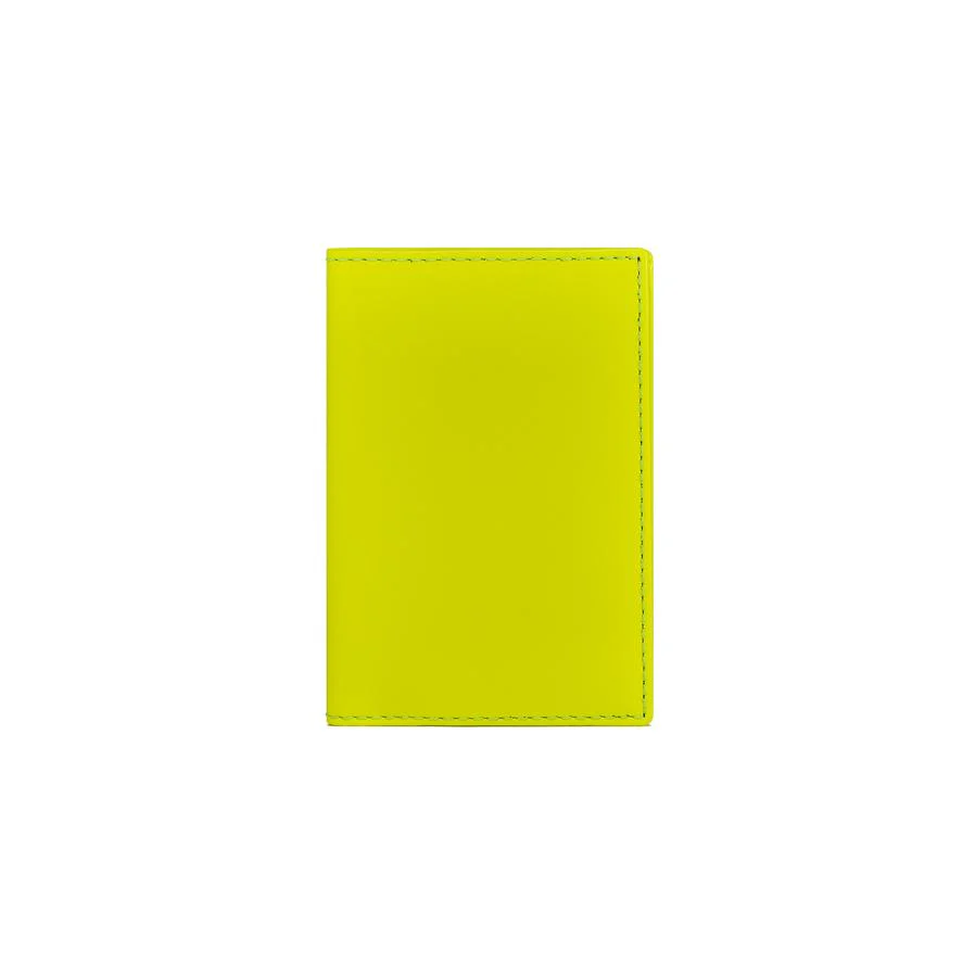 CDG Wallet - Super Fluo Bifold Wallet - (Yellow SA 6400SF)