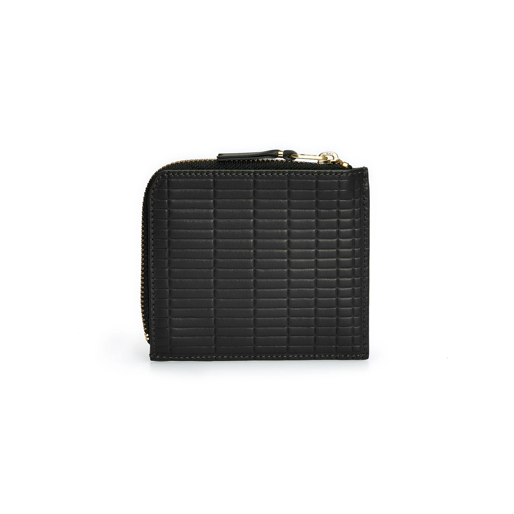 CDG Wallet - Brick Zip Around Wallet - (Black SA3100BK) - Image 3