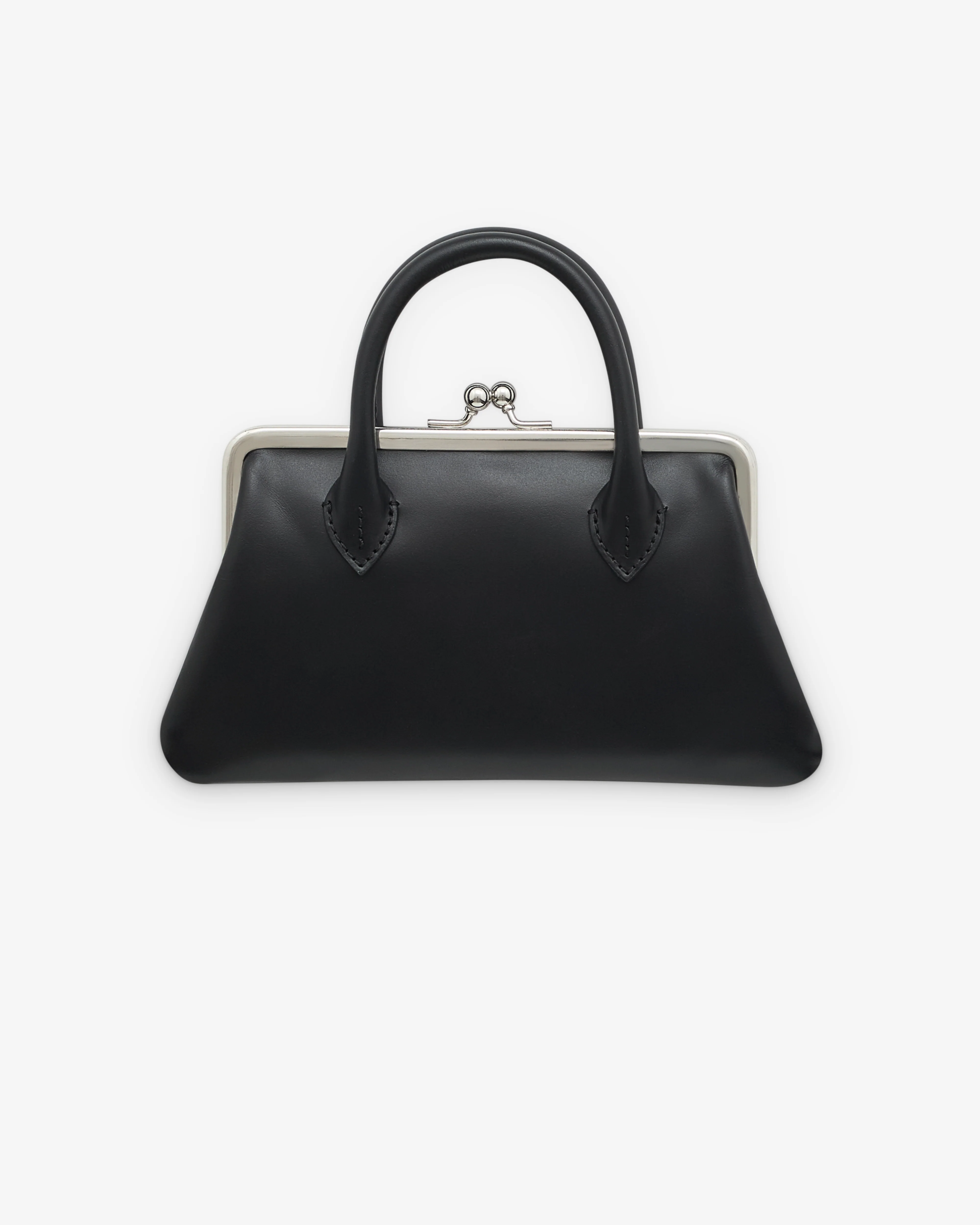 CDG Wallet - Medium Wallet With Clasp Handles - (Black SA0302CH) - Image 2