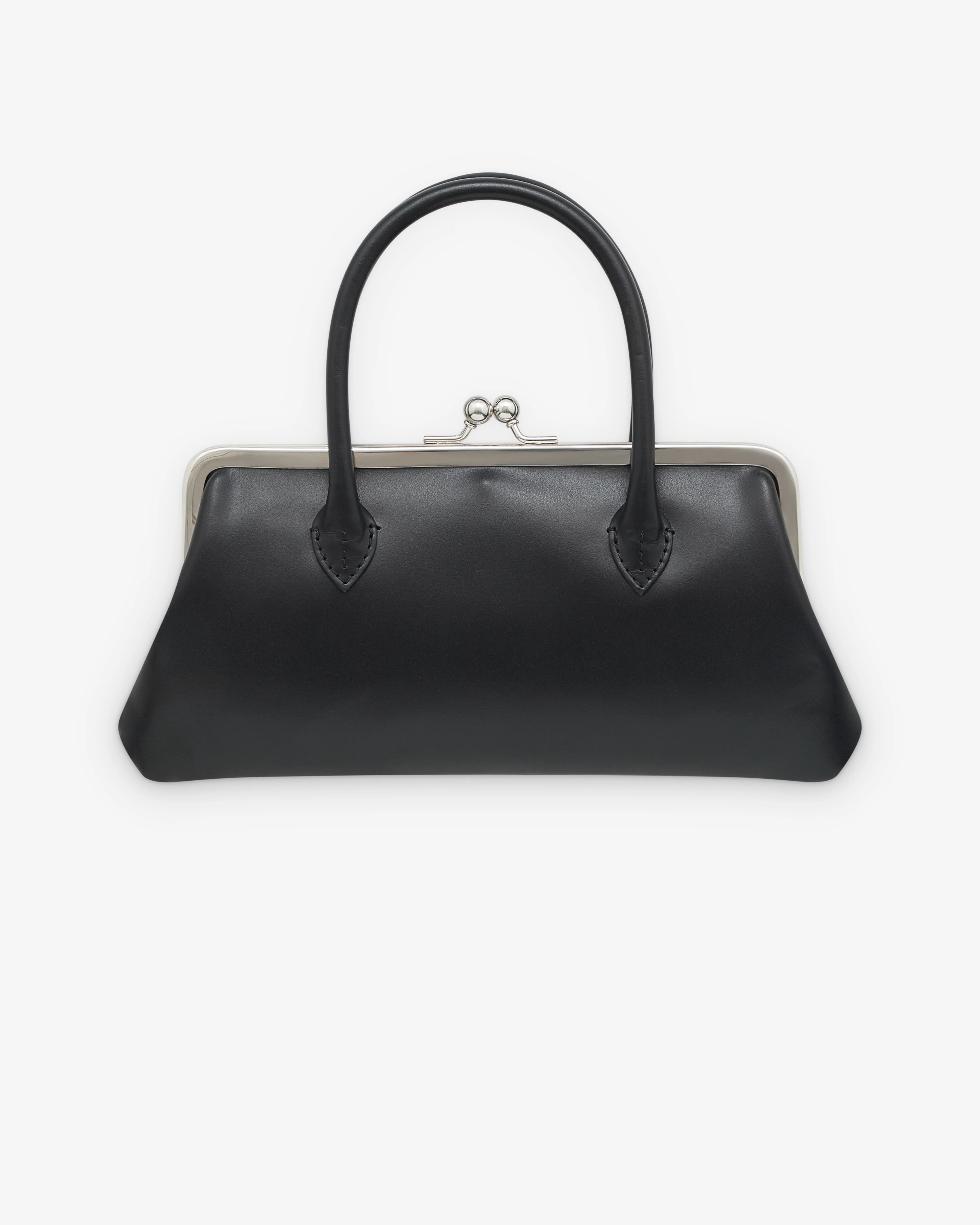 CDG Wallet - Large Wallet With Clasp Handles - (Black SA0303CH) - Image 2