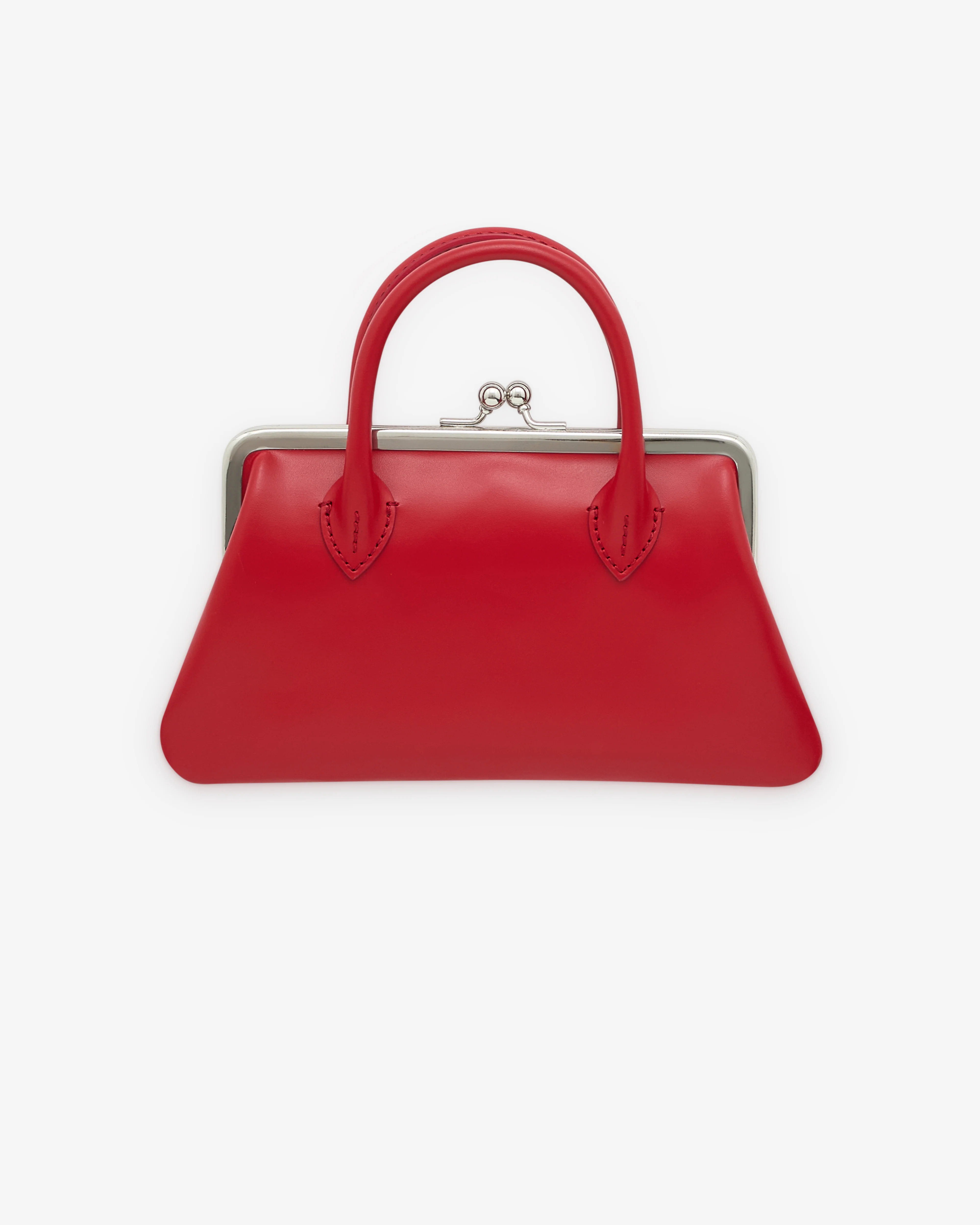 CDG Wallet - Medium Wallet With Clasp Handles - (Red SA0302CH) - Image 2