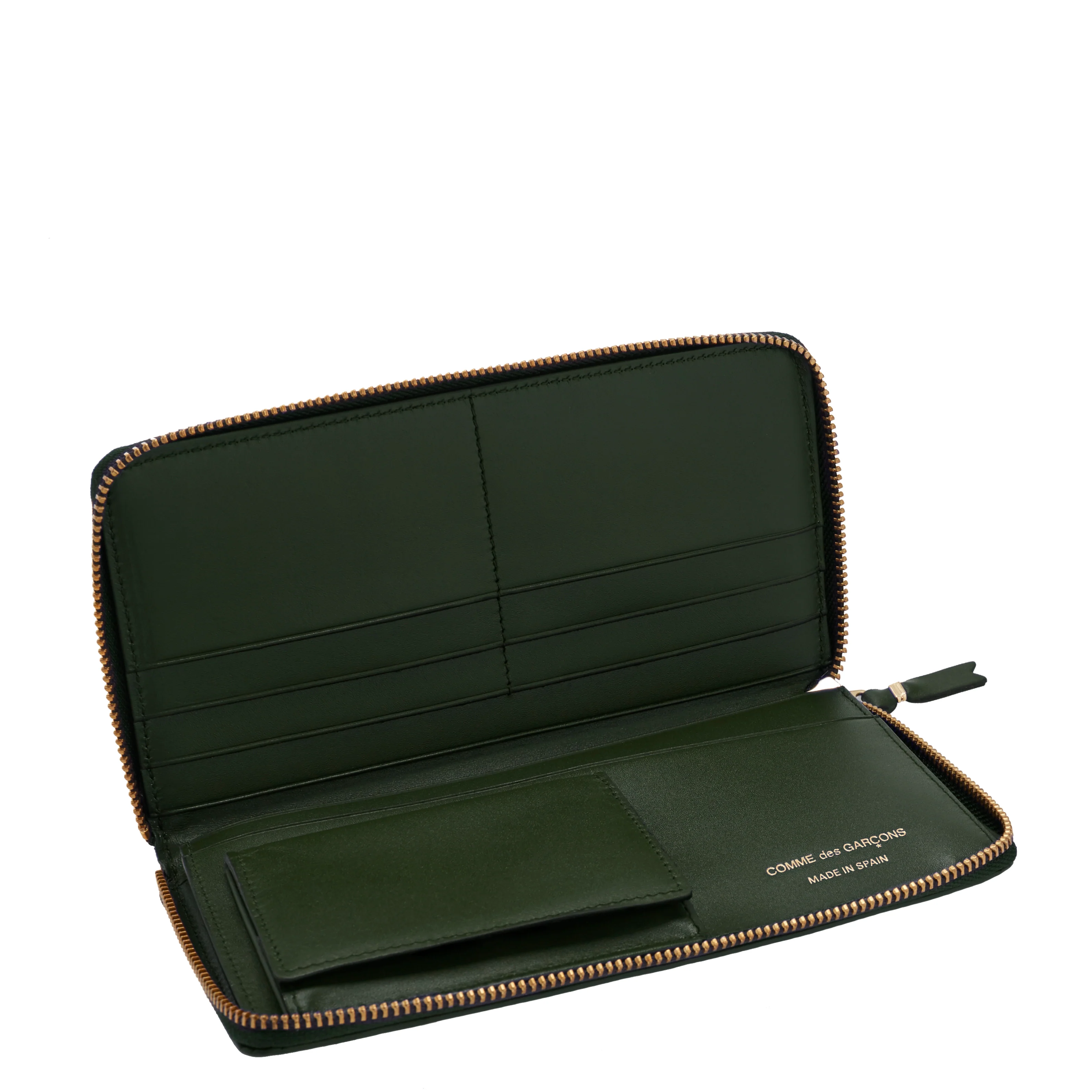 CDG Wallet - Classic Leather - (Bottle Green  SA0110) - Image 3