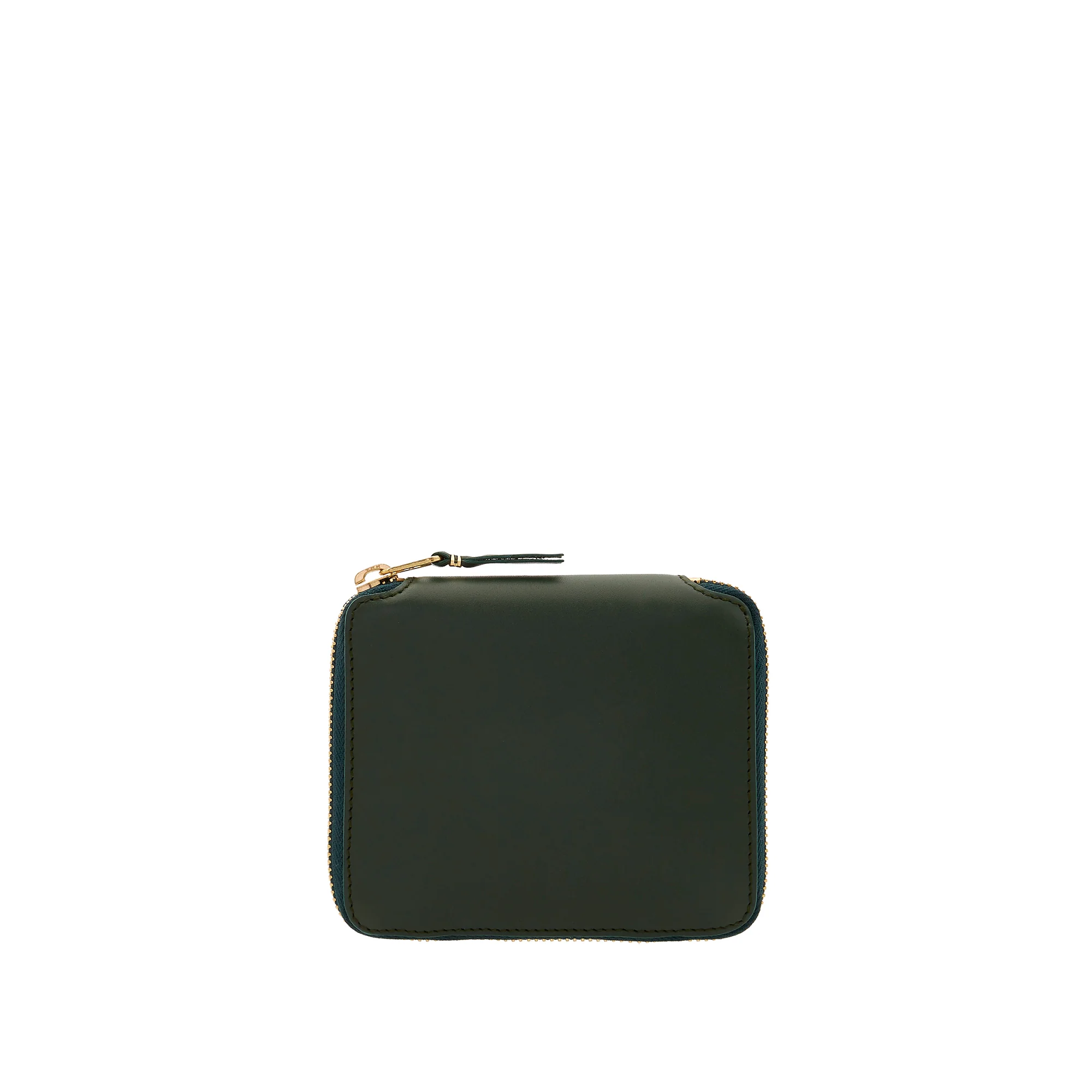 CDG Wallet - Classic Leather Full Zip Around Wallet - (Bottle Green SA2100) - Image 4