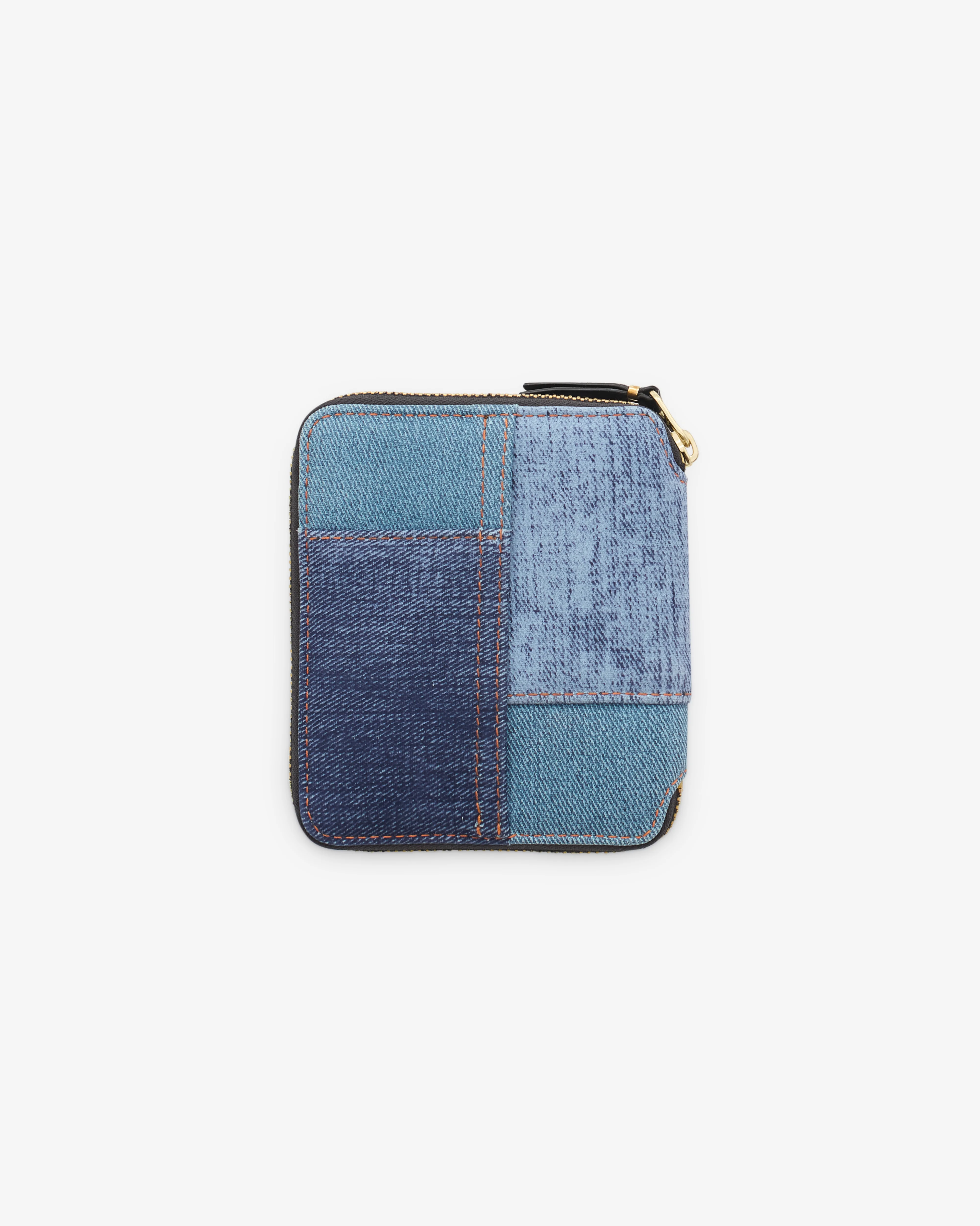 CDG Wallet - Denim Patchwork Wallet - (Blue SA2100DP) - Image 2