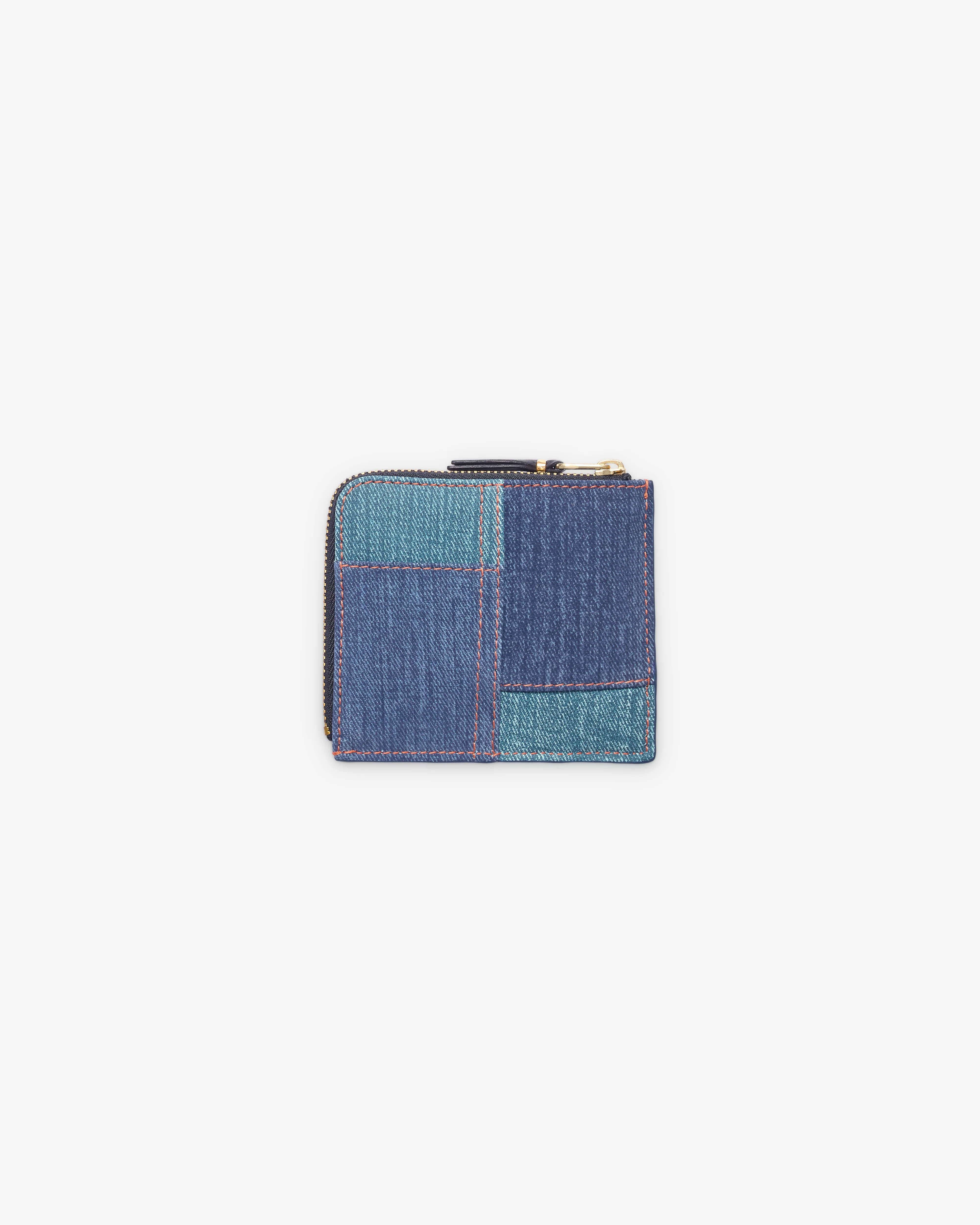CDG Wallet - Denim Patchwork Wallet - (Blue SA3100DP) - Image 2