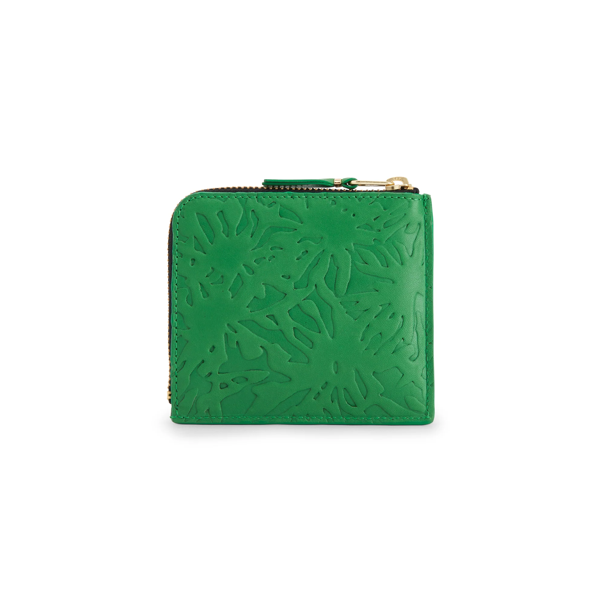 CDG Wallet - Embossed Forest Zip Around Wallet - (Green SA3100EF) - Image 2