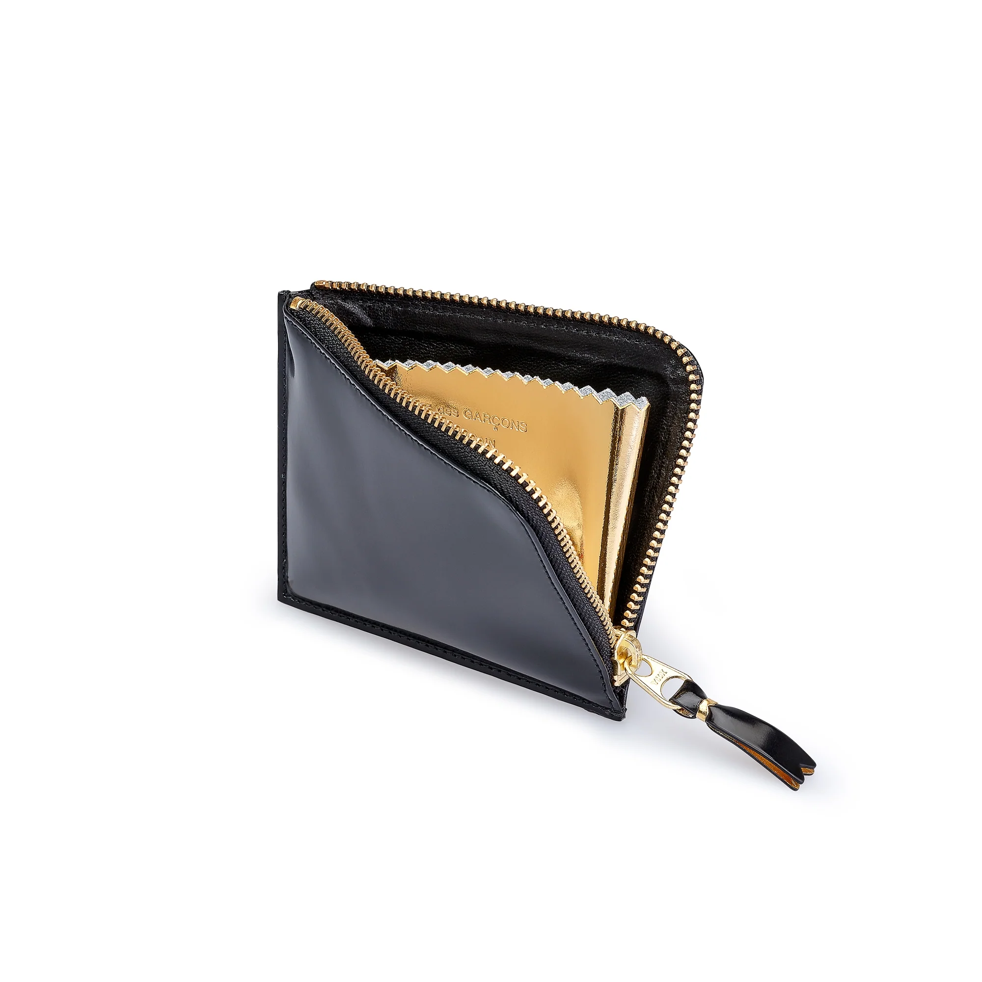 CDG Wallet - Mirror Inside Black/Gold - (SA3100MI) - Image 2